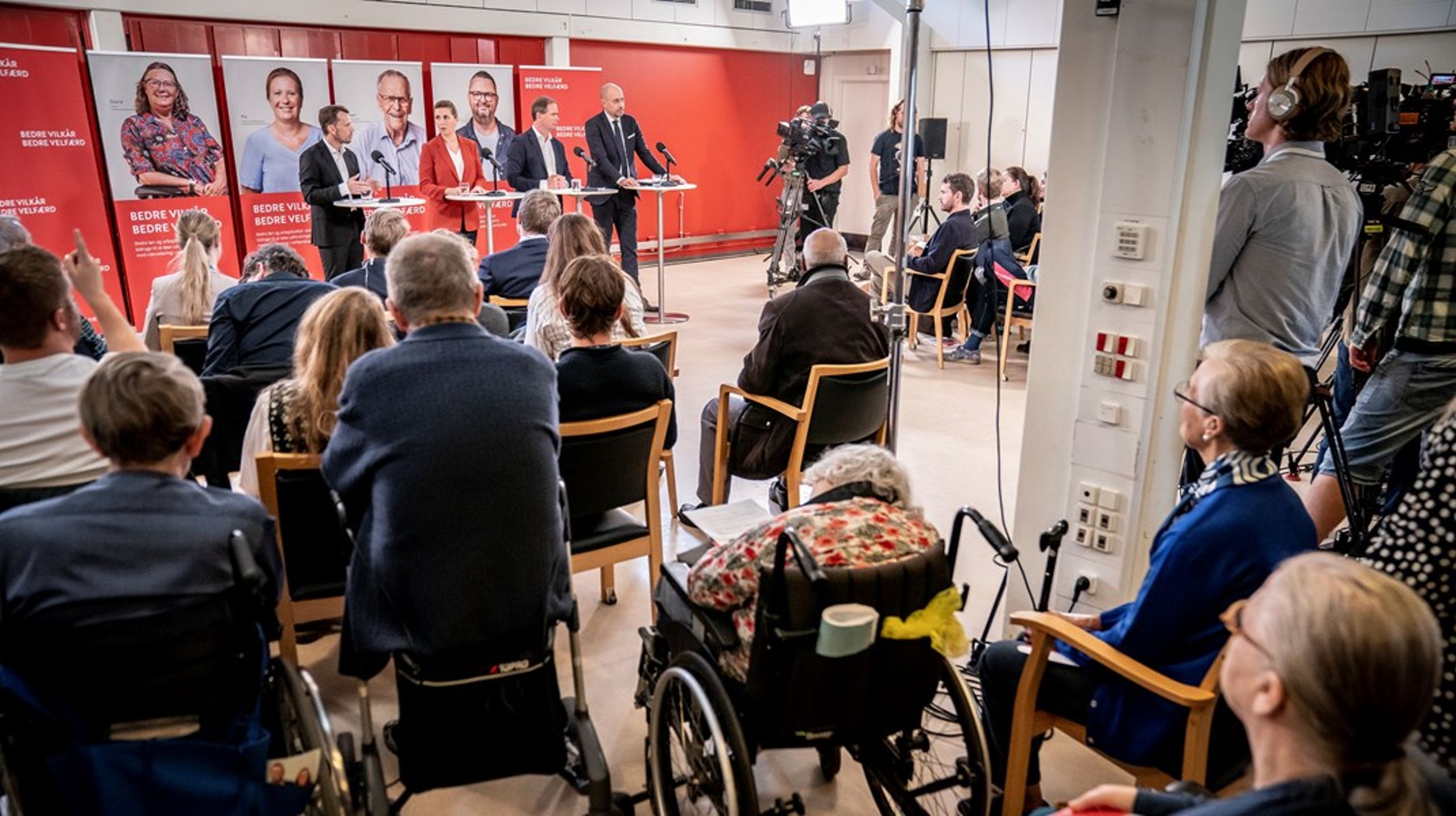 Socialdemokratiet præsenterede onsdag et nyt lønudspil – på det samme plejecenter på Nørrebro,&nbsp;hvor de i 2019 præsenterede deres udspil til en Arne-pension.