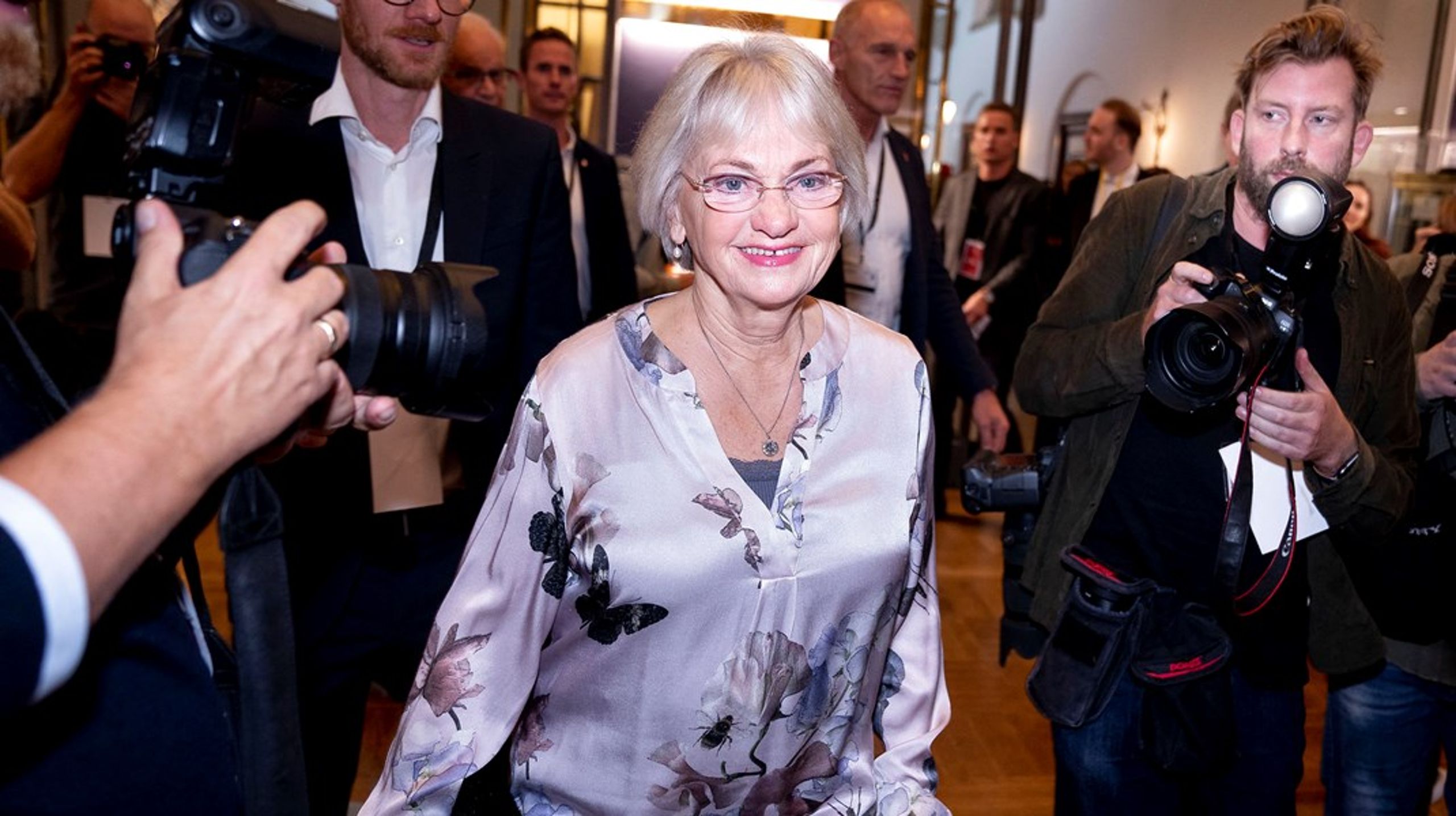 Dansk Folkepartis Pia Kjærsgaard er blevet genvalgt i Sjællands Storkreds.