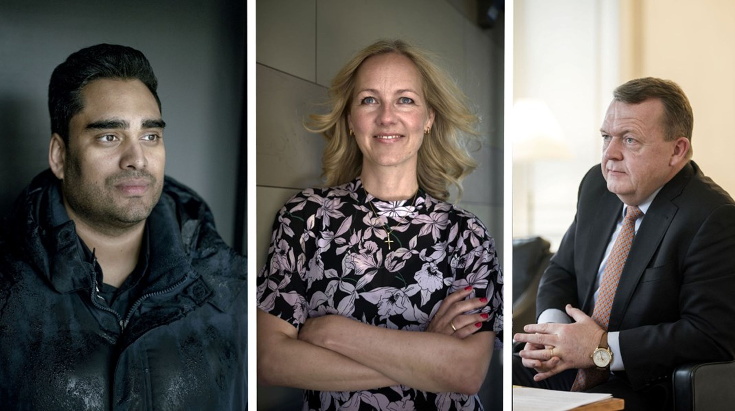 Sikandar Siddique (FG), Ida Auken (S) og Lars Løkke Rasmussen (M) er blot tre ud af 22 folketingsmedlemmer, der har forladt det parti, de blev valgt ind for ved valget i 2019.