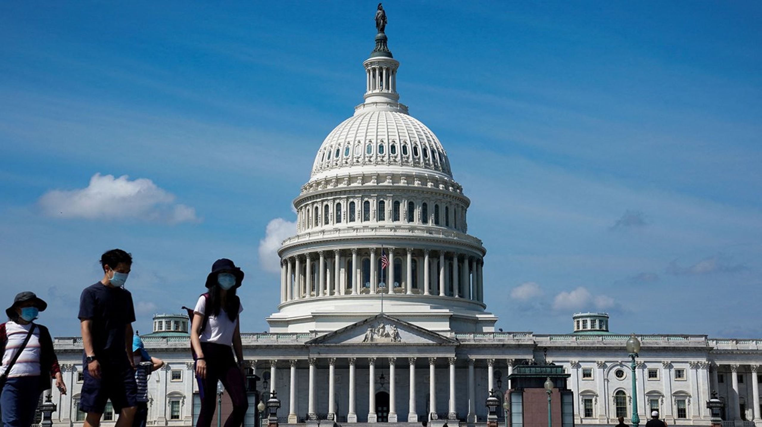 United States Capitol er bygningen, hvor både Senatet og Repræsentanternes Hus holder til.&nbsp;