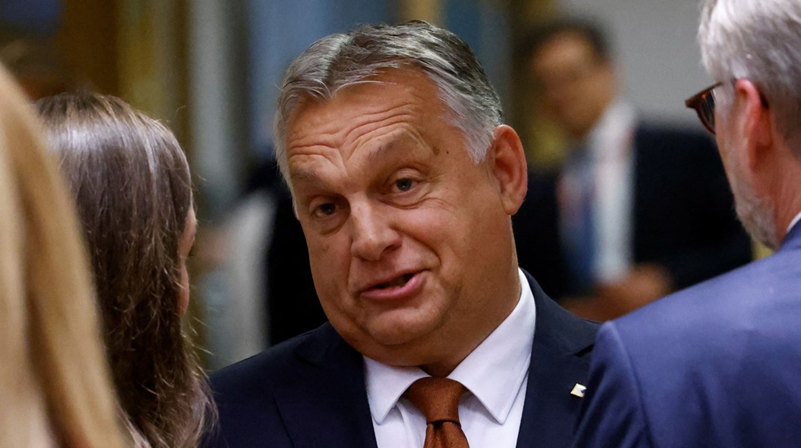 Ungarn har udskudt ratificeringen af det svenske og finske Nato-medlemsskab efter det blev lækket, at de 13,3 milliarder euro, der er øremærket landet, fortsat skal tilbageholdes.&nbsp;<br>