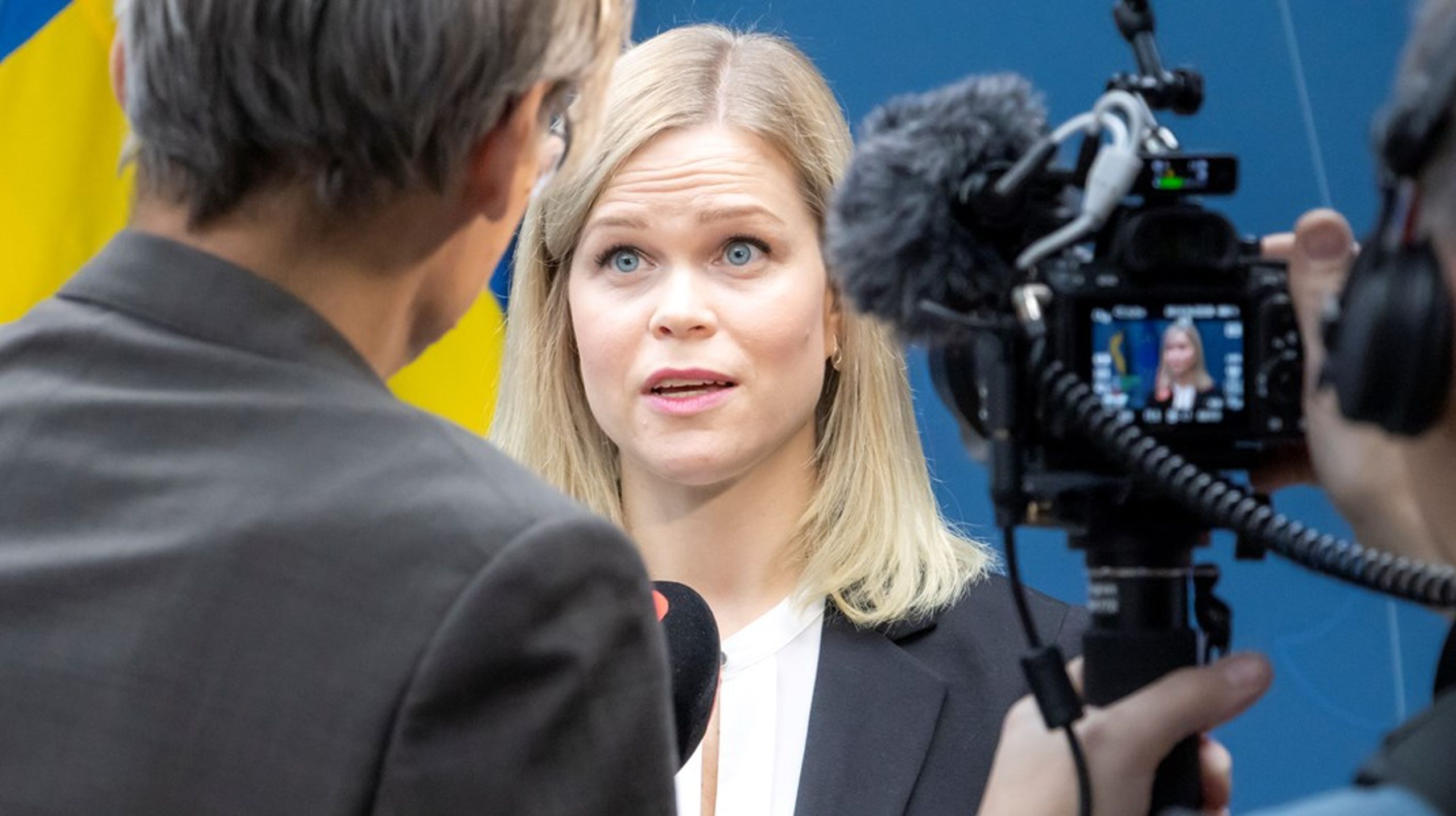 Paulina Brandberg er viceminister for beskæftigelse i den svenske regering.