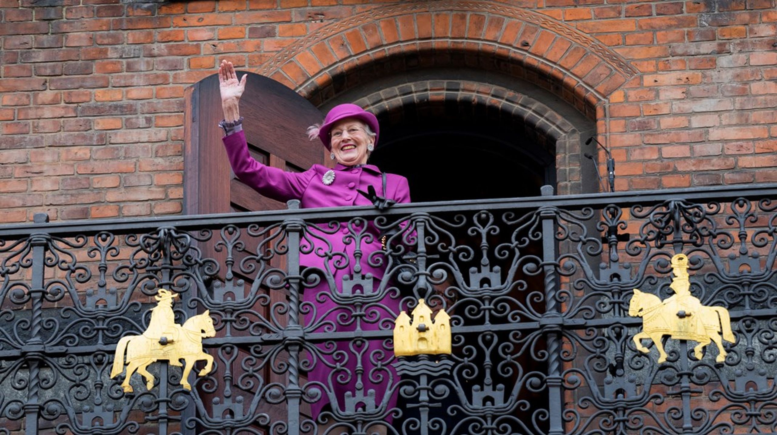 H. M. Dronning Margrethe II kunne i 2022 fejre 50 år på tronen.
