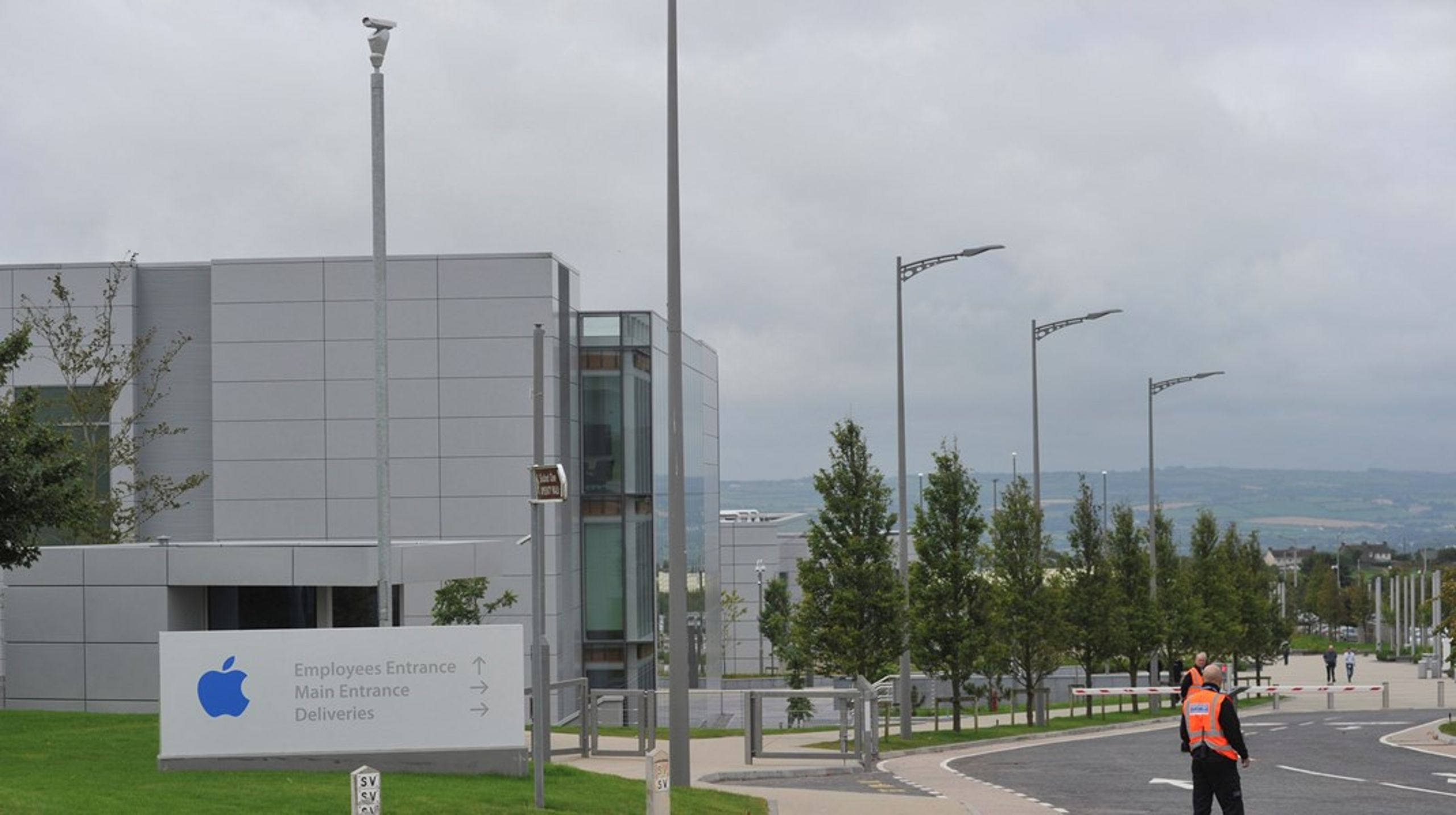 Apples europæiske hovedkvarter er placereret i irske Cork. Irland er med en selskabsskattesats på 12,5 procent et af få europæiske lande med en selskabsskattesats, der er lavere end den nye EU-minimumssats. Arkivfoto.&nbsp;