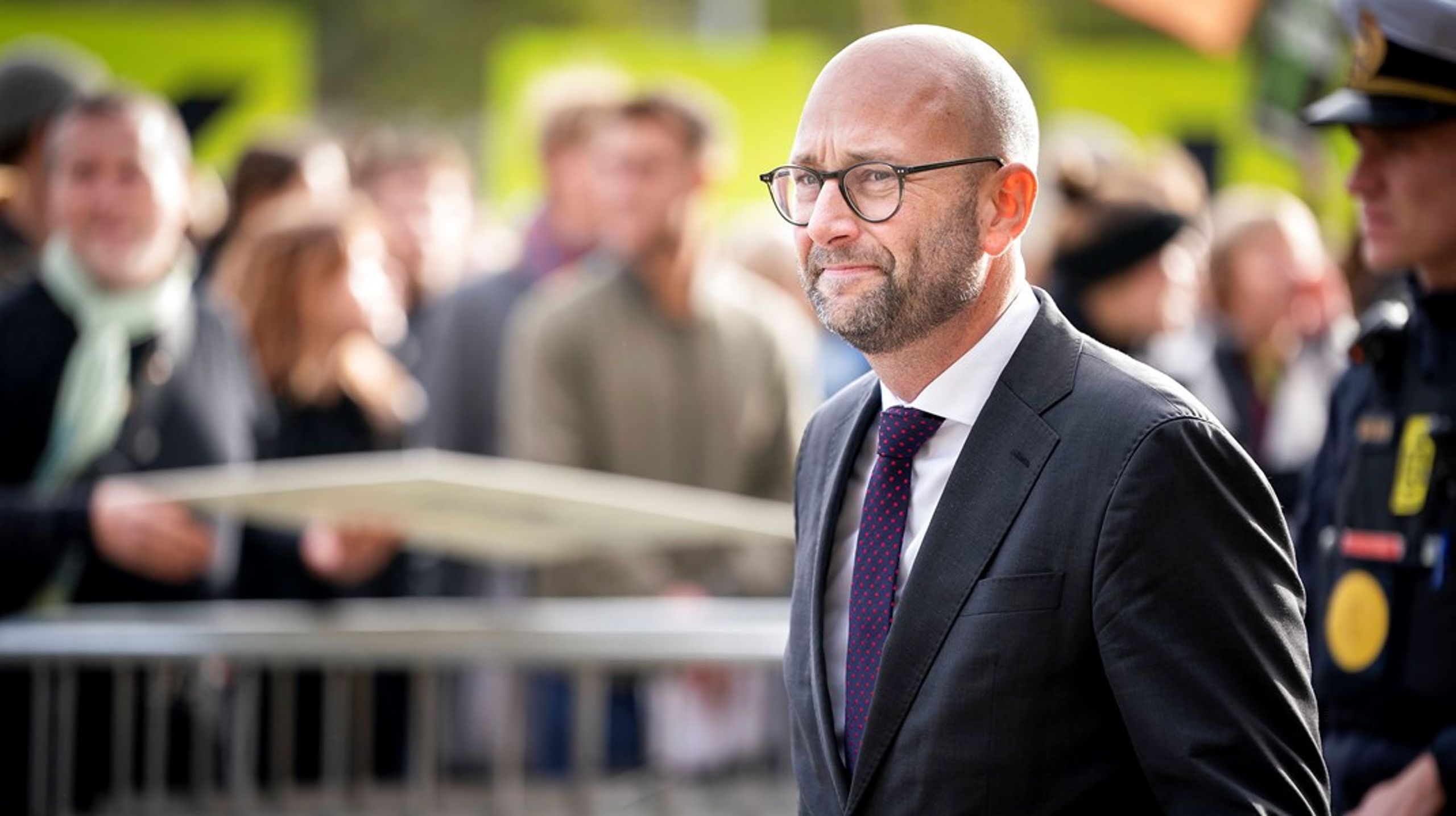 49-årige Rasmus Prehn (S) erstattede Mogens Jensen som fødevareminister efter minkskandalen i november 2020.&nbsp;