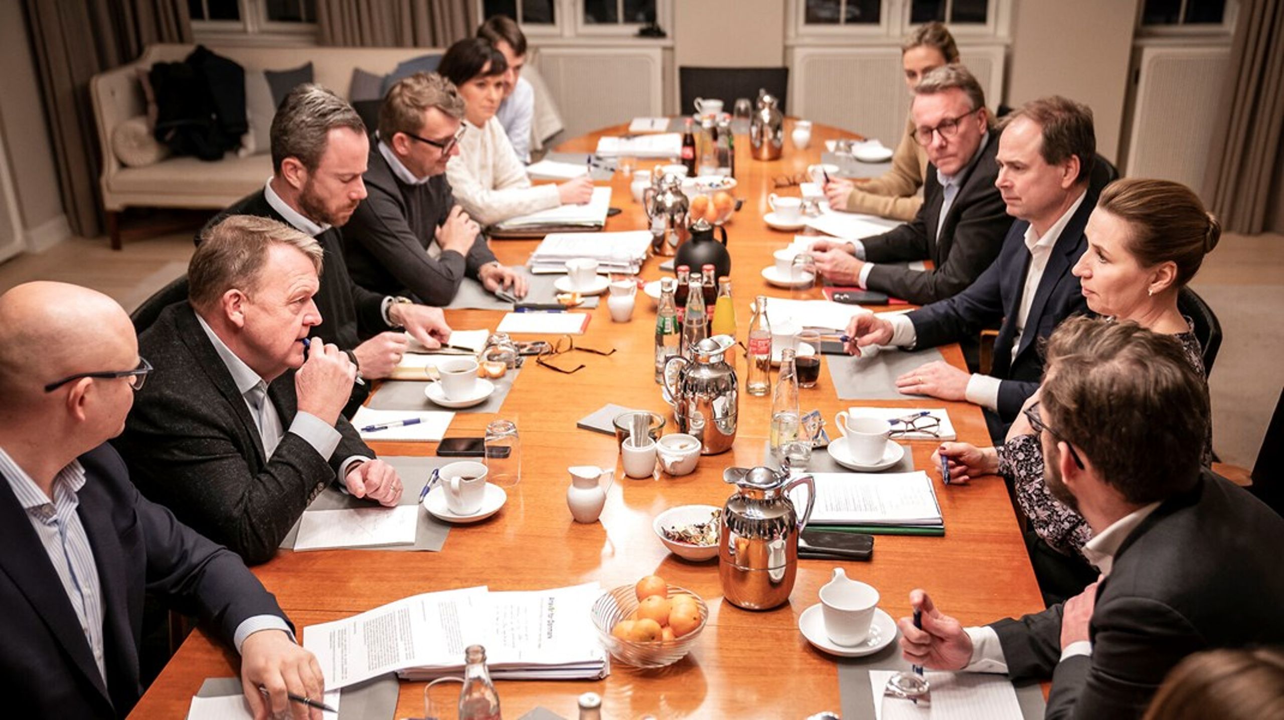 Torsdag 15. december kunne Mette Frederiksen (S), Jakob Ellemann-Jensen (V) og Lars Løkke Rasmussen (M) præsentere en ny&nbsp;regering og sætte navn på de 23 ministre, som skal være med til at lede Danmark.