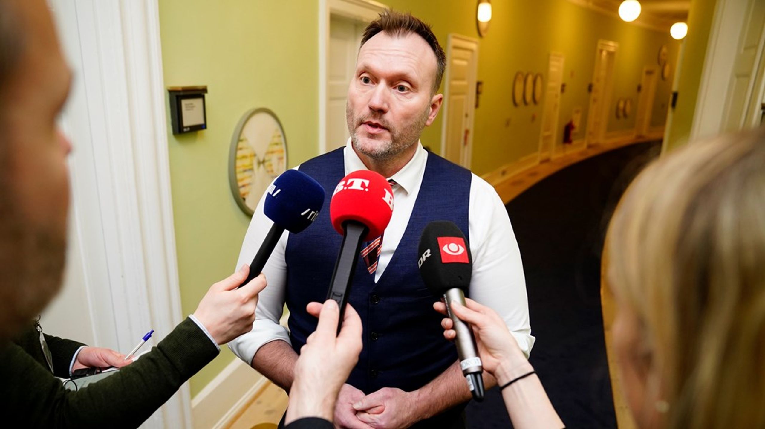 Lars Boje Mathiesen har meldt sig som kandidat til formandsposten i Nye Borgerlige.