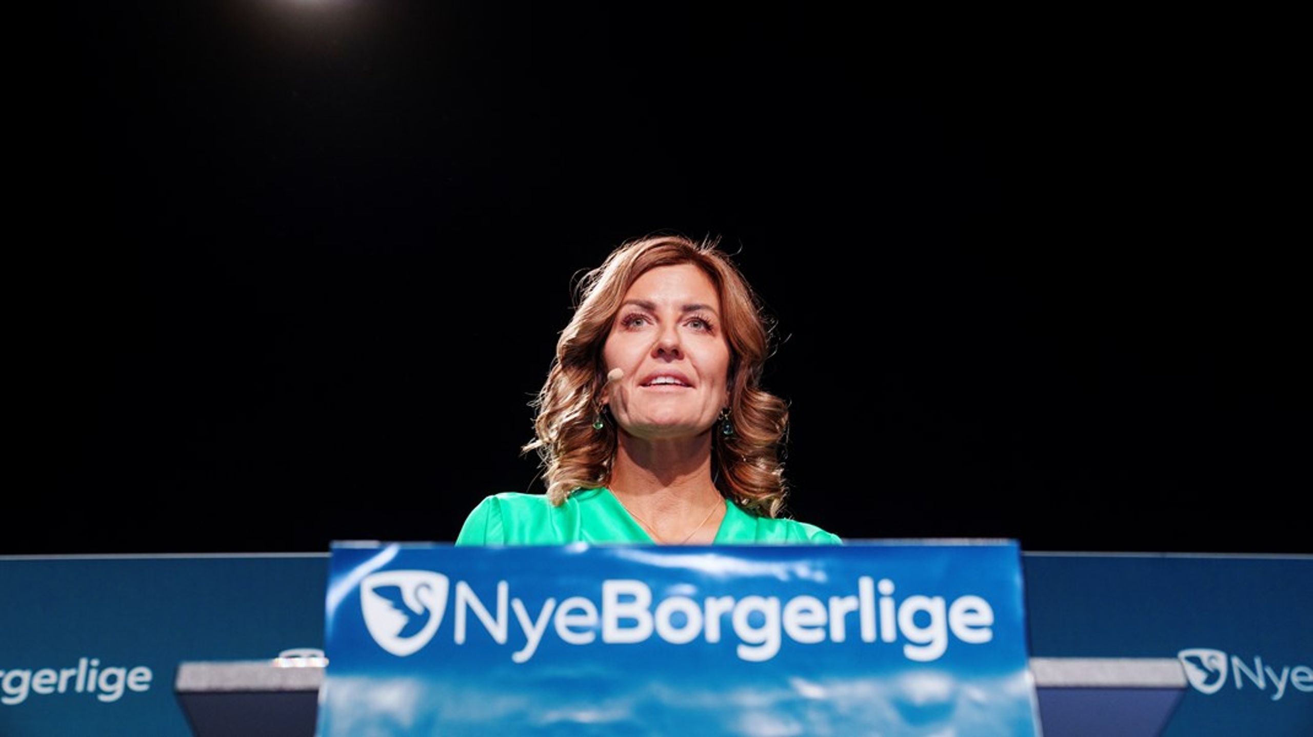 Henriette Ergemann blev valgt som Nye Borgerliges næstformand 7. februar, men trak sig kort efter fra posten. Nu står partiet uden næstformand indtil det ordinære årsmøde i oktober.