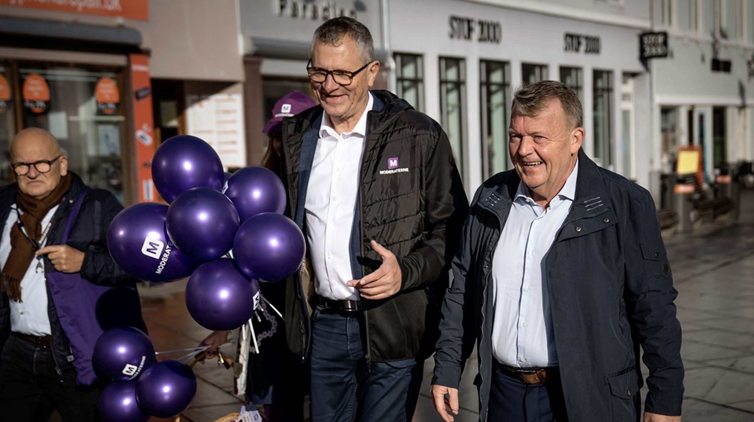 I 2021 førte Henrik Frandsen og Lars Løkke Rasmussen folketingsvalgkamp sammen i Vejle. Til maj næste år vil Moderaterne gentage succesen ved europaparlamentsvalget.