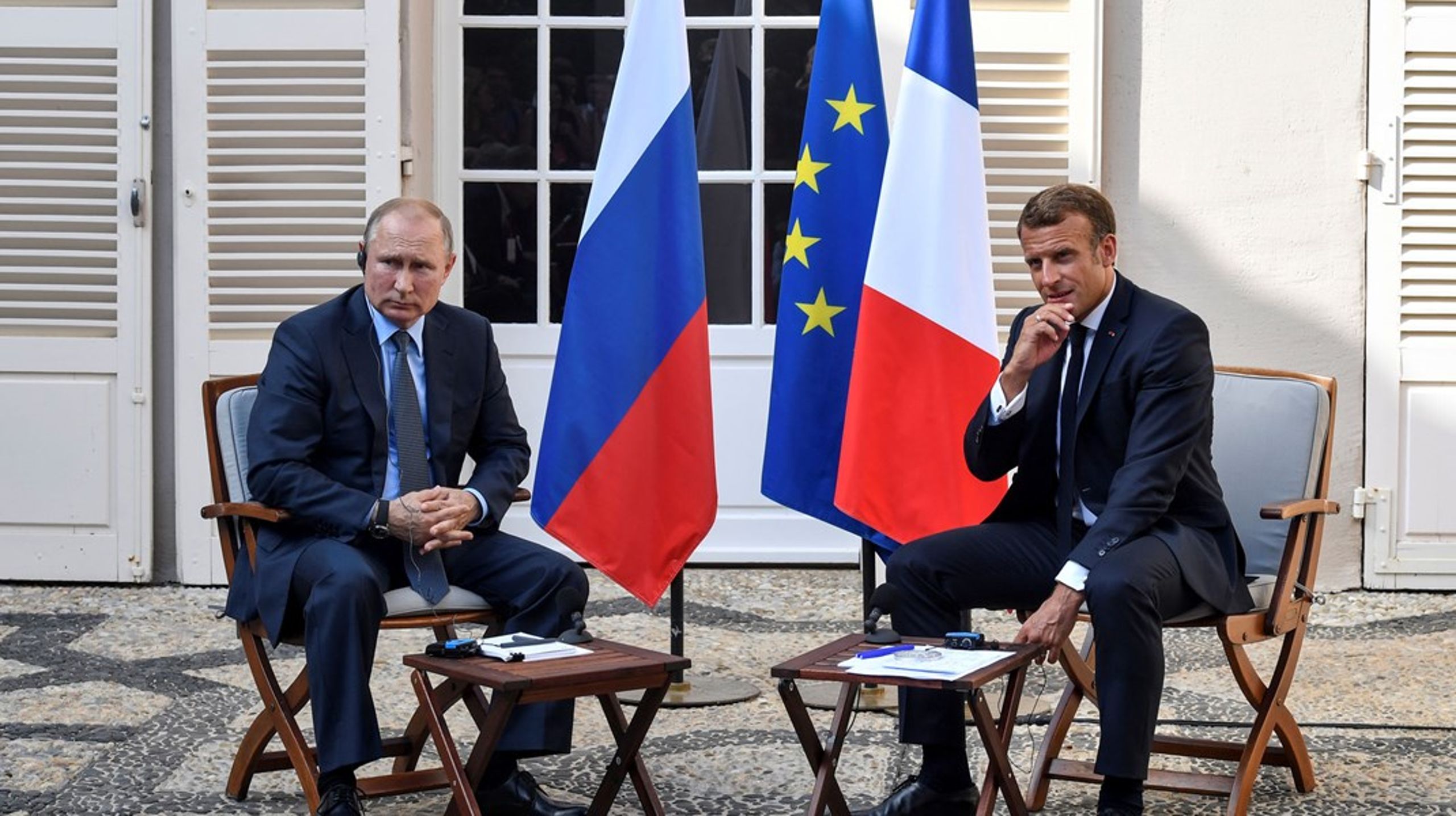 Siden krigen i Ukraine brød ud,&nbsp;har præsident Macron både insisteret på, at Rusland ikke må ydmyges, og at Kreml har legitime behov for sikkerhedsgarantier, skriver&nbsp;Michael Ehrenreich.<b></b><br>