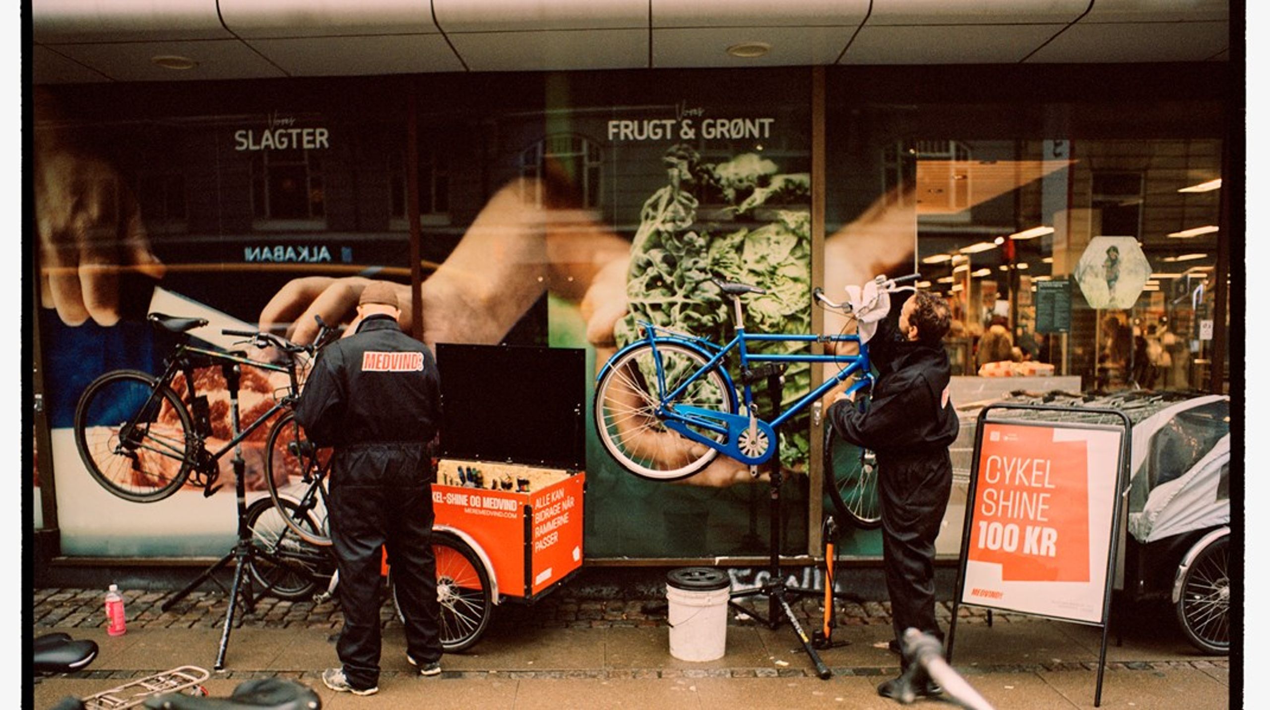 Hos Medvind arbejder frijobbere med cykelreparation på deres egne præmisser, skriver Henrik Smedegaard Mortensen.