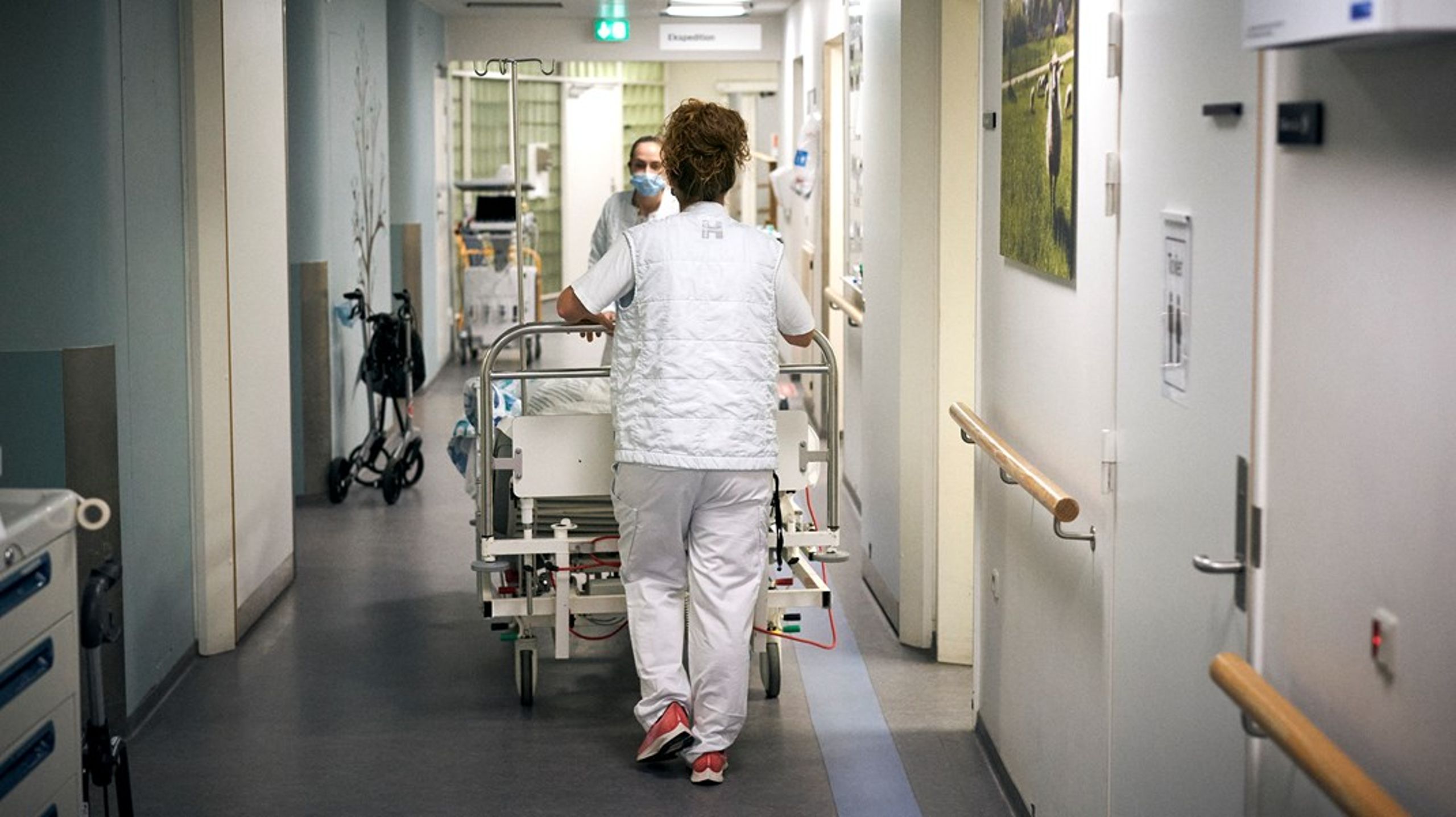 For sygeplejerskernes vedkommende er det hverken faget eller patienterne, der får mange til at søge væk. Det er lønnen og arbejdsvilkårene, skriver Grete Christensen.