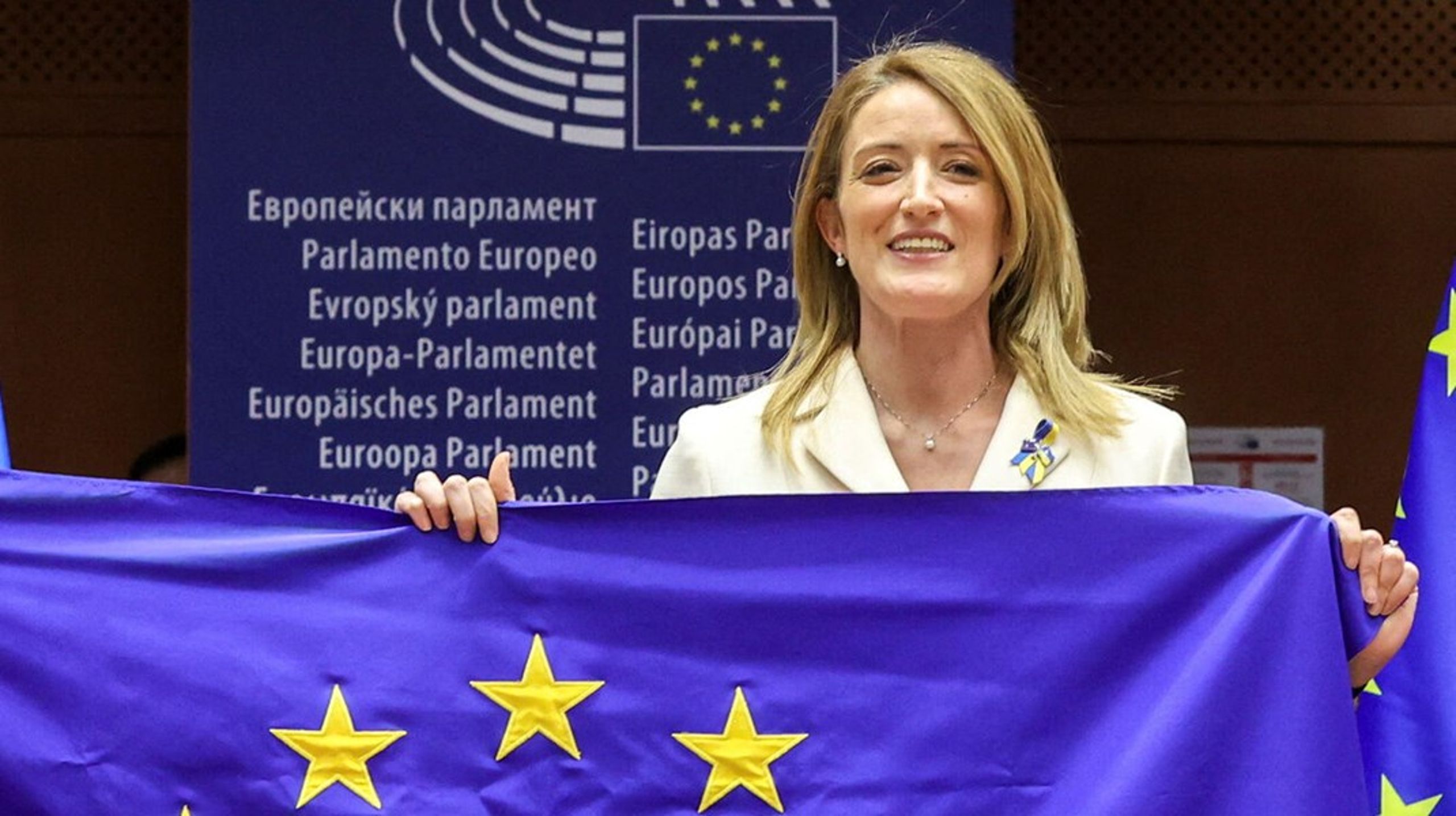 Europa-Parlamentets formand, Roberta Metsola, kalder næste års EU-valg vigtigere end nogensinde før.
