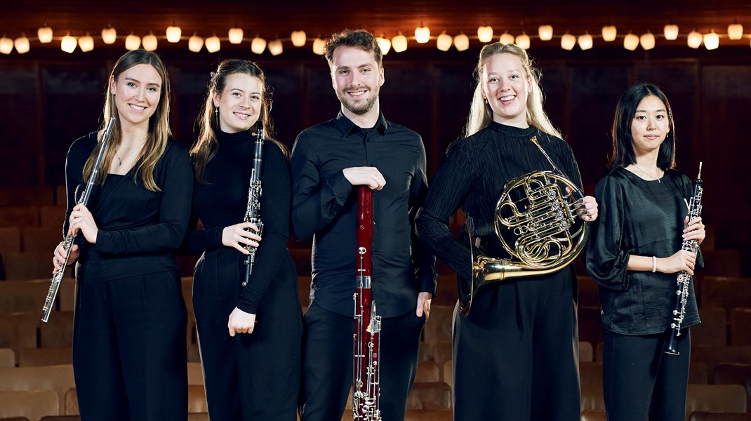 Vindtro Blæserkvintet er blandt vinderne af&nbsp;Léonie Sonnings Musikfonds talentpris.&nbsp;