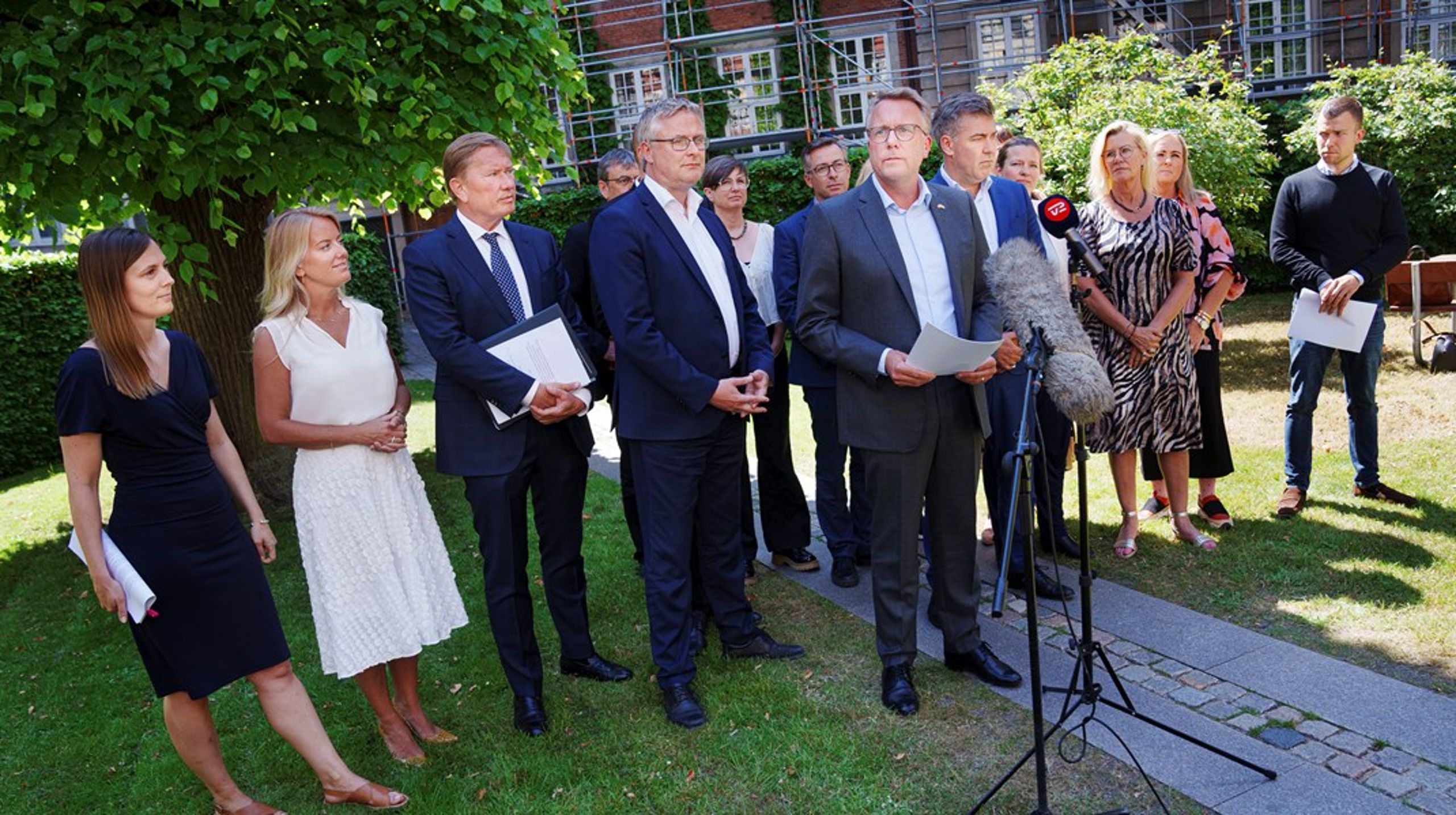 Regeringen præsenterede onsdag en stor aftale om Danmarks nye havplan.