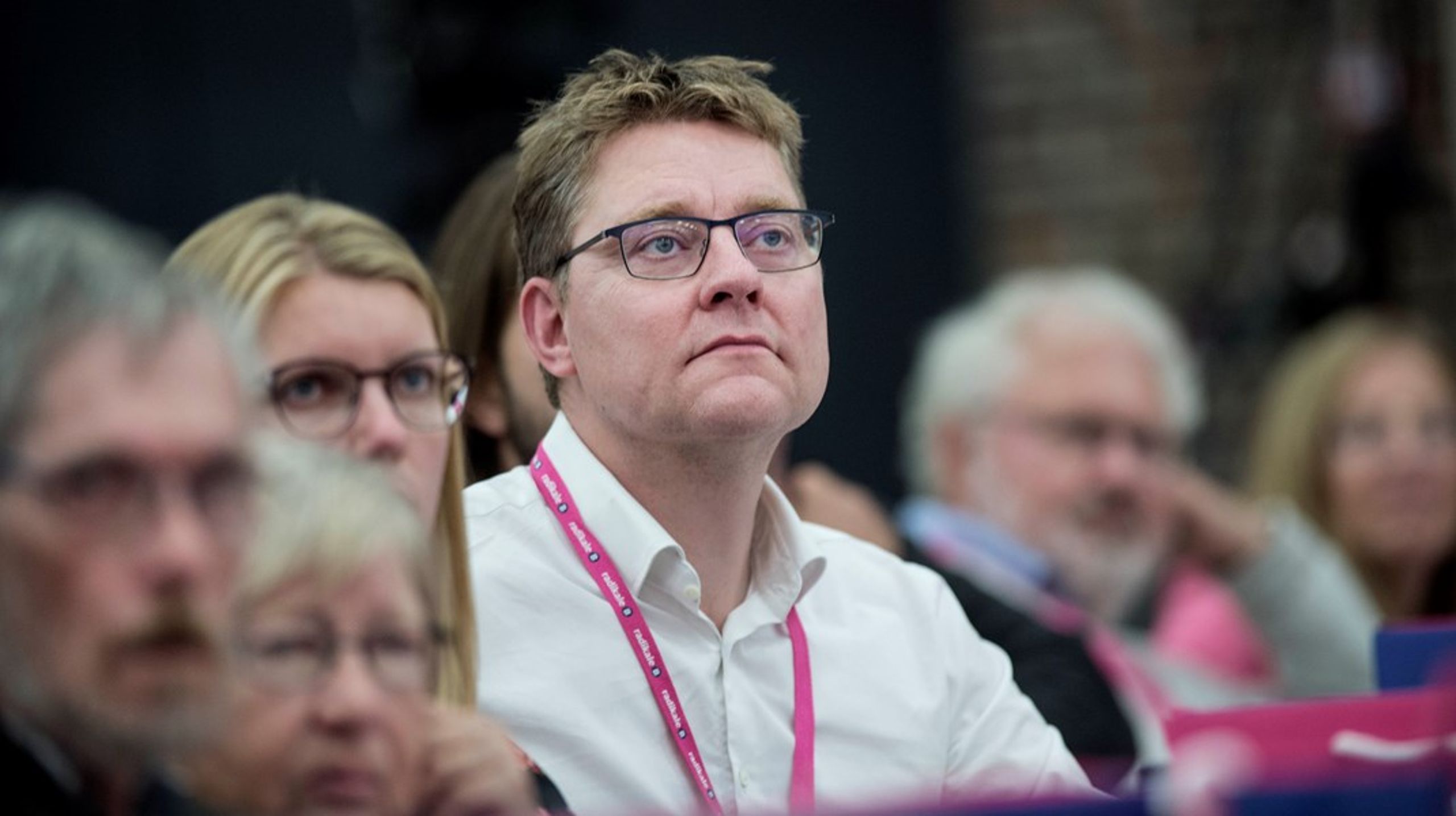 Rasmus Helveg Petersen sad i Folketinget indtil valget i 2022, hvor partiet gik tilbage. Nu vil han være partiets spidskandidat til Europa-Parlamentet.