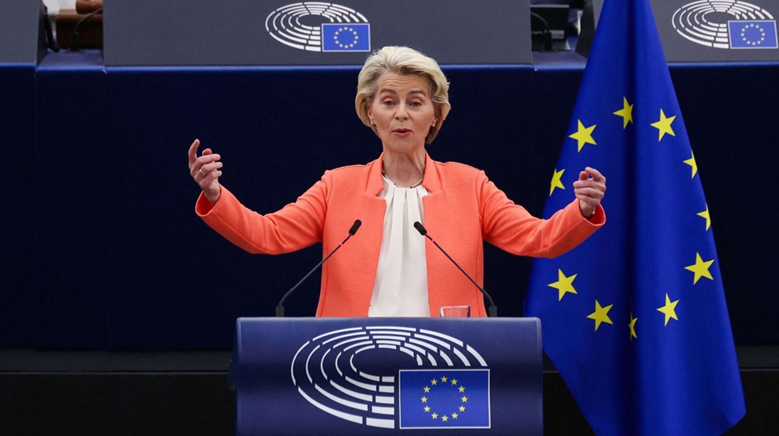 Europa må være klar til forandring, siger Ursula von der Leyen.