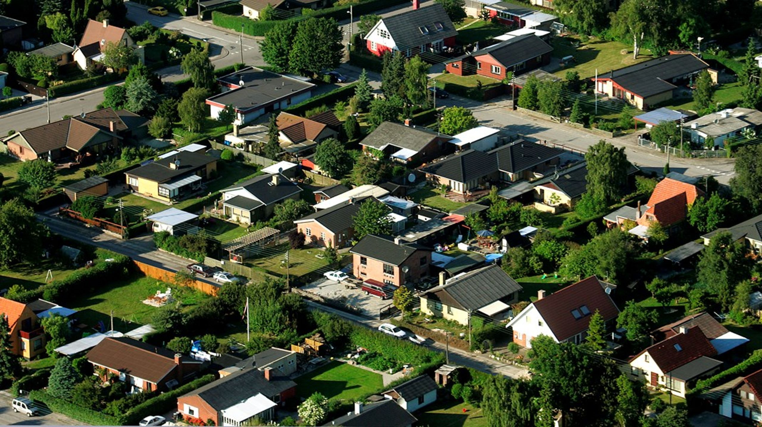 Kommuner kan starte samtalen om, at den gode bolig sagtens kan være meget mindre end de 213 m2, som et gennemsnitligt, nybygget parcelhus er i dag, skriver Nethe Veje Laursen.