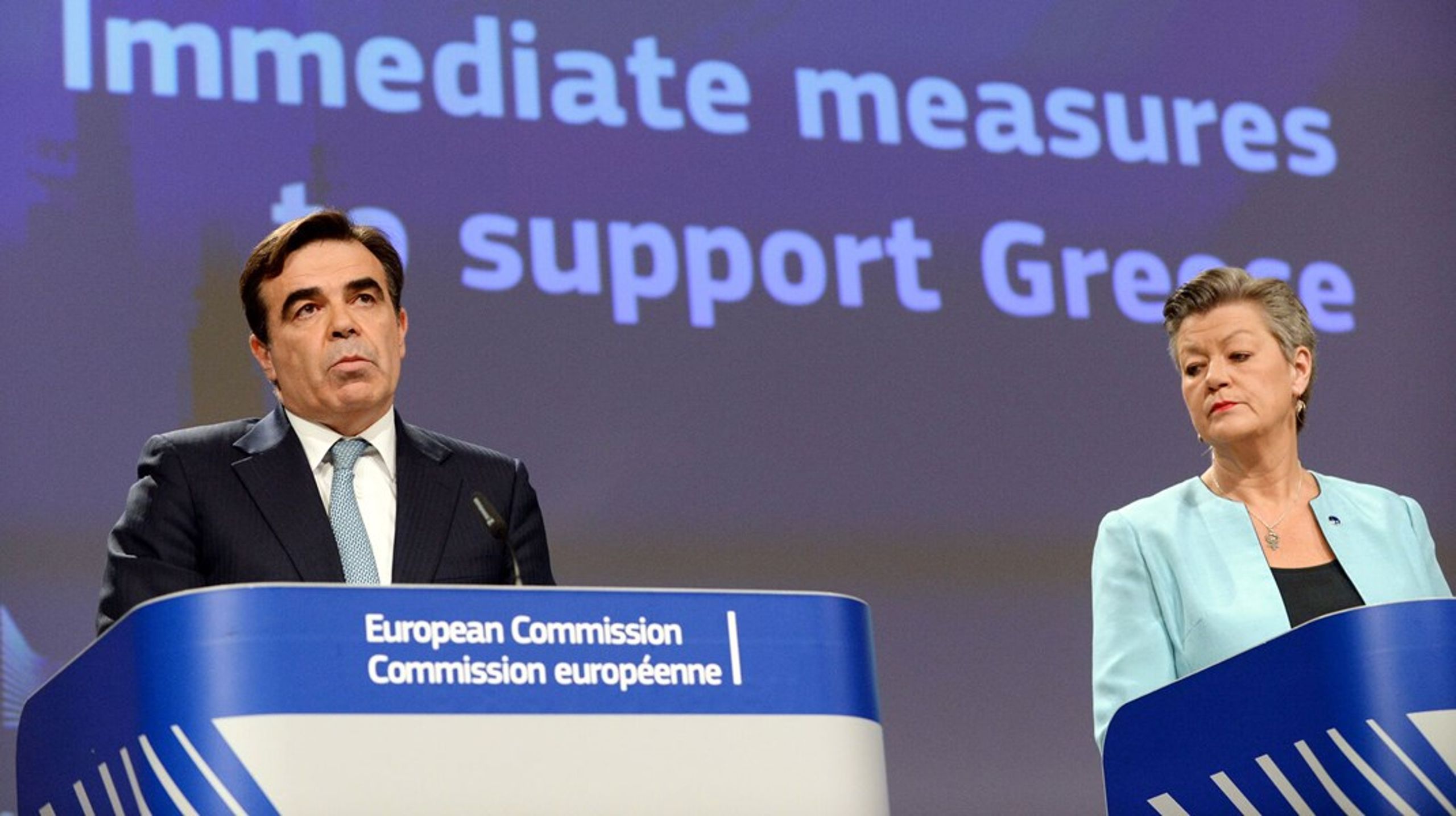 EU-Kommissionen præsenterede onsdag en række forslag, der skal styrke sikkerheden i Europa.