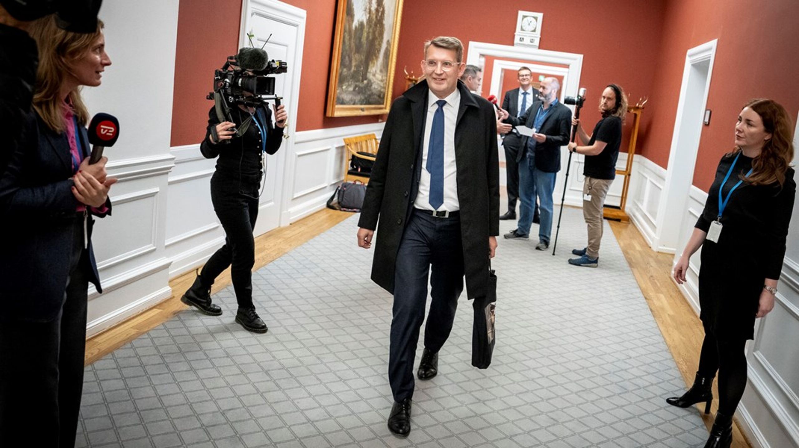 Troels Lund Poulsen er den eneste kandidat til formandsposten i Venstre ved partiets landsmøde i november.&nbsp;