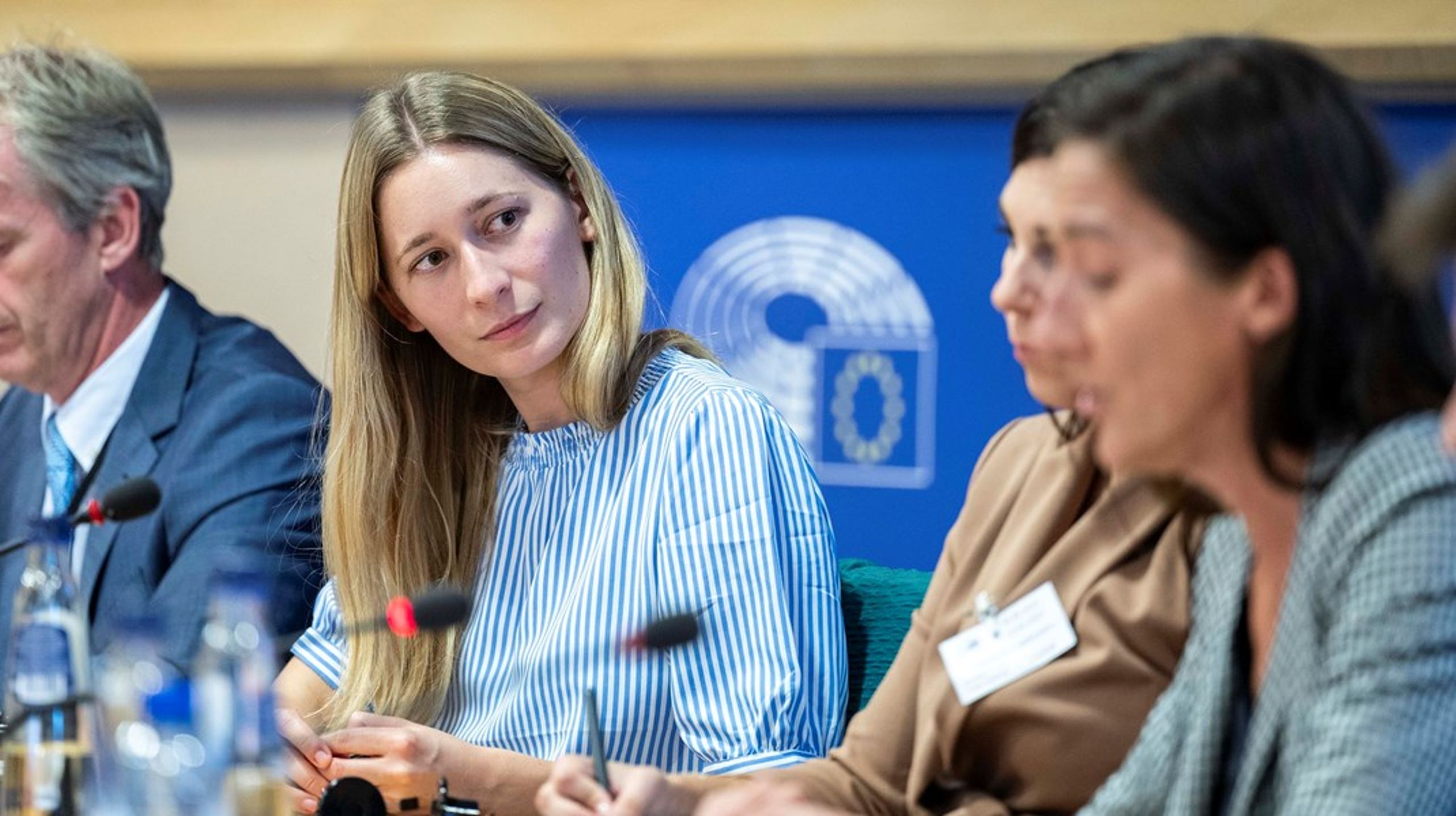 Kira Marie Peter-Hansen er valgt til Europa-Parlamentet for SF i 2019. Hun er næstformand i SF's politiske gruppe 'De Grønne'. Arkivfoto.