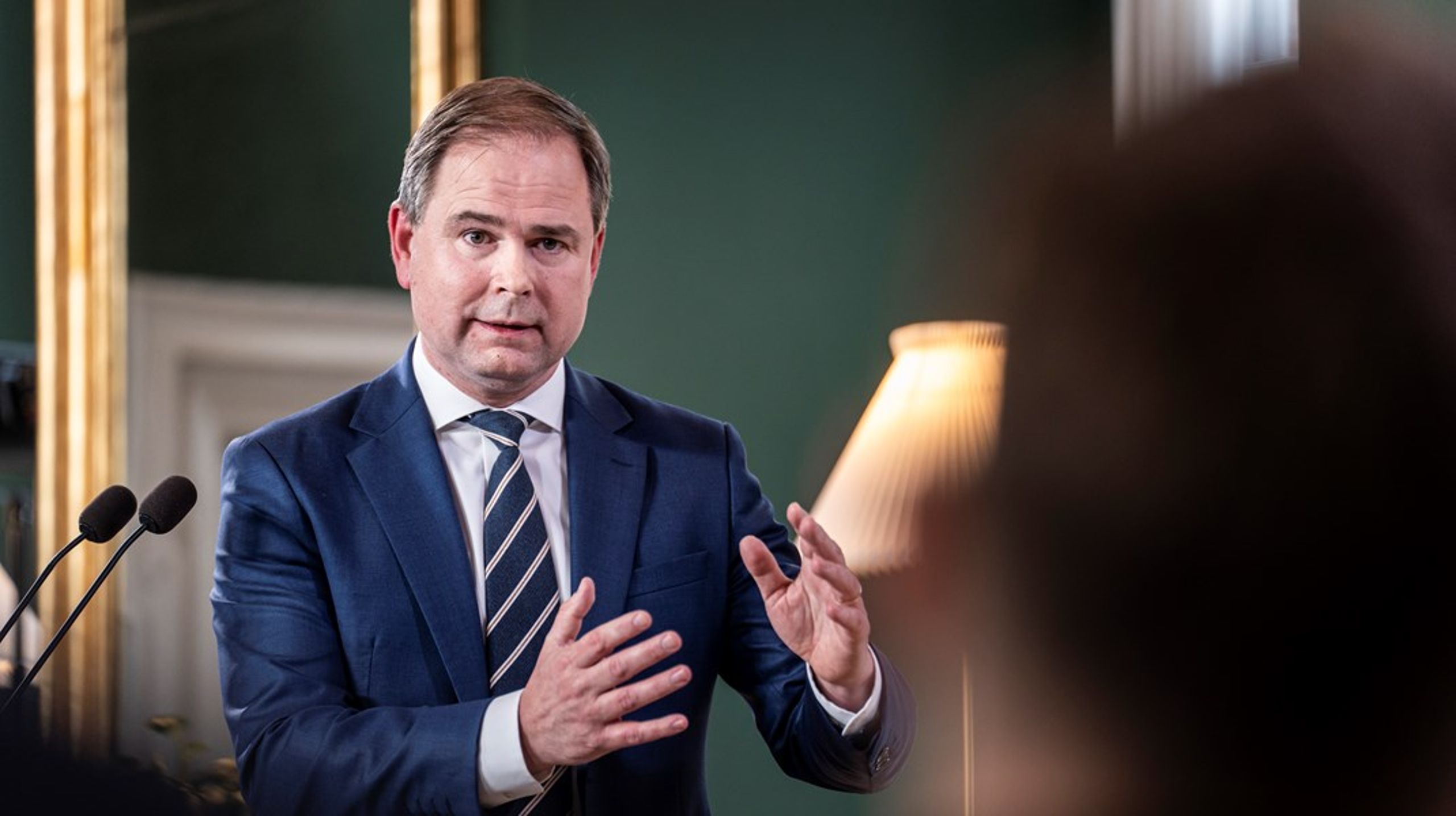 Finansminister Nicolai Wammen har indkaldt flere partier til sættemøder i forhandlingerne om regeringens skatteform tirsdag aften. Arkivfoto.&nbsp;
