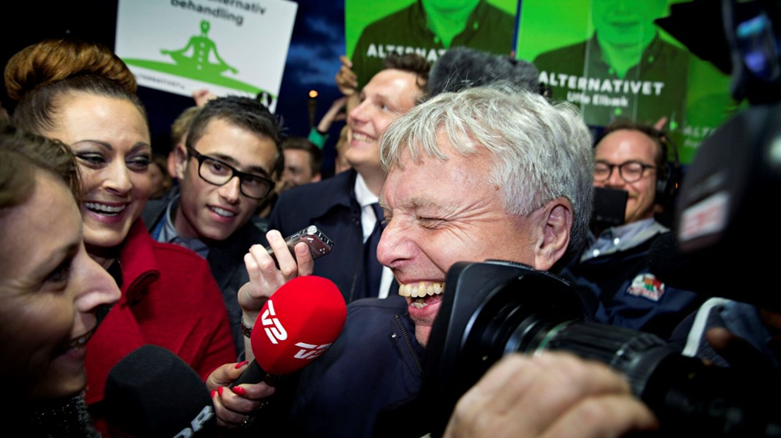 Uffe Elbæk, da det var allersjovest: Alternativets overrumplende gode valgresultat i 2015 indvarslende en gylden tid. Siden gik det den anden vej med dramatiske personopgør.