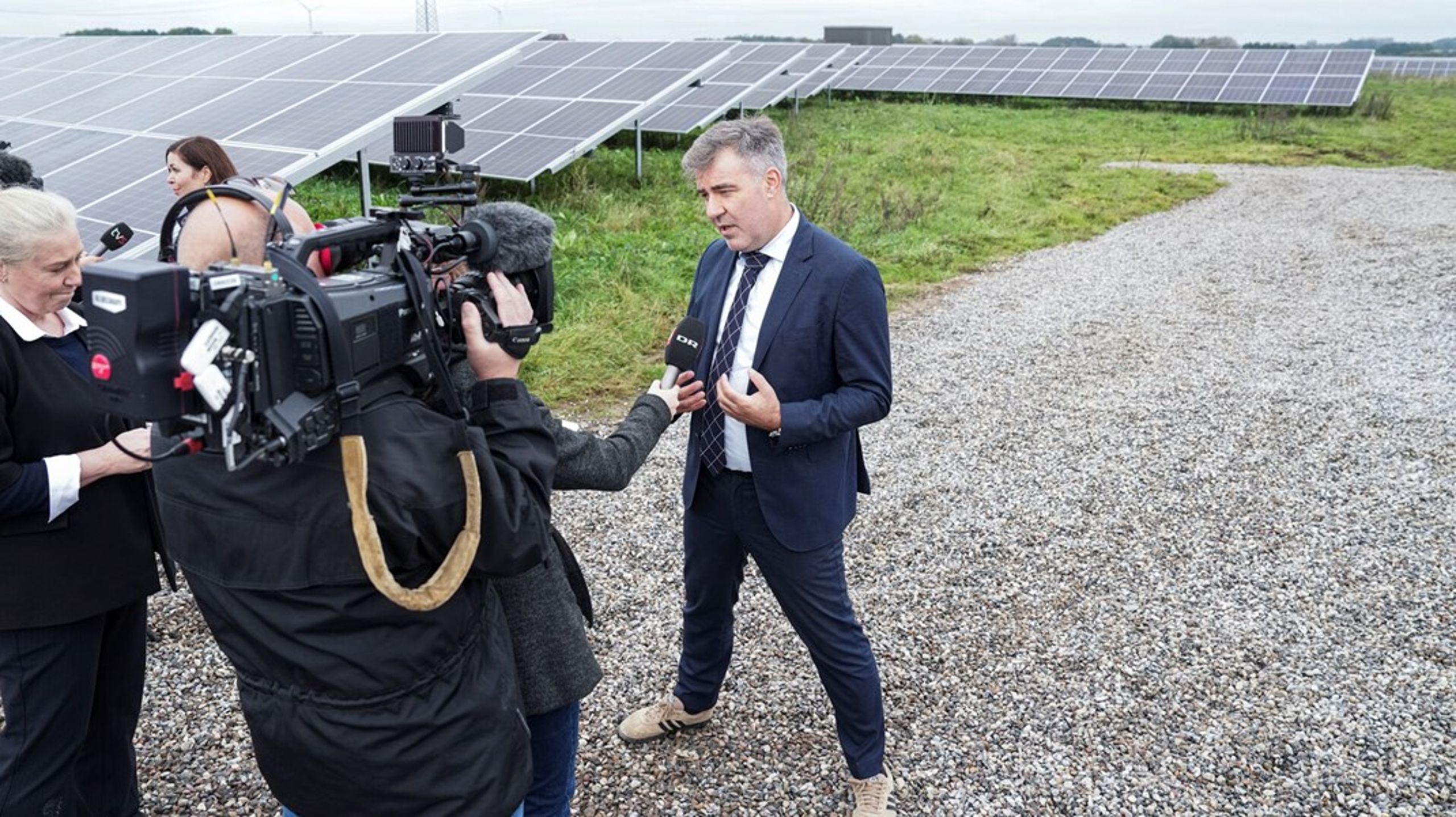 I oktober præsenterede klimaminister Lars Aagaard (M) et udspil om energiparker, hvor et mindre antal selskaber står bag hovedparten af de foreslåede områder.<br>