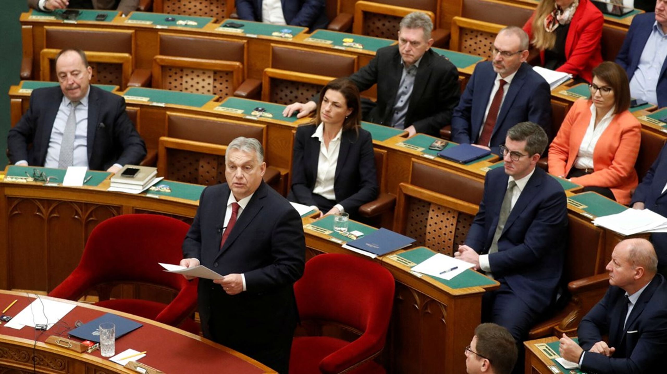 Onsdag lovede premierminister Viktor Orbán i det ungarske parlament, at han vil bremse EU's planer om at åbne optagelsesforhandlinger med Ukraine.