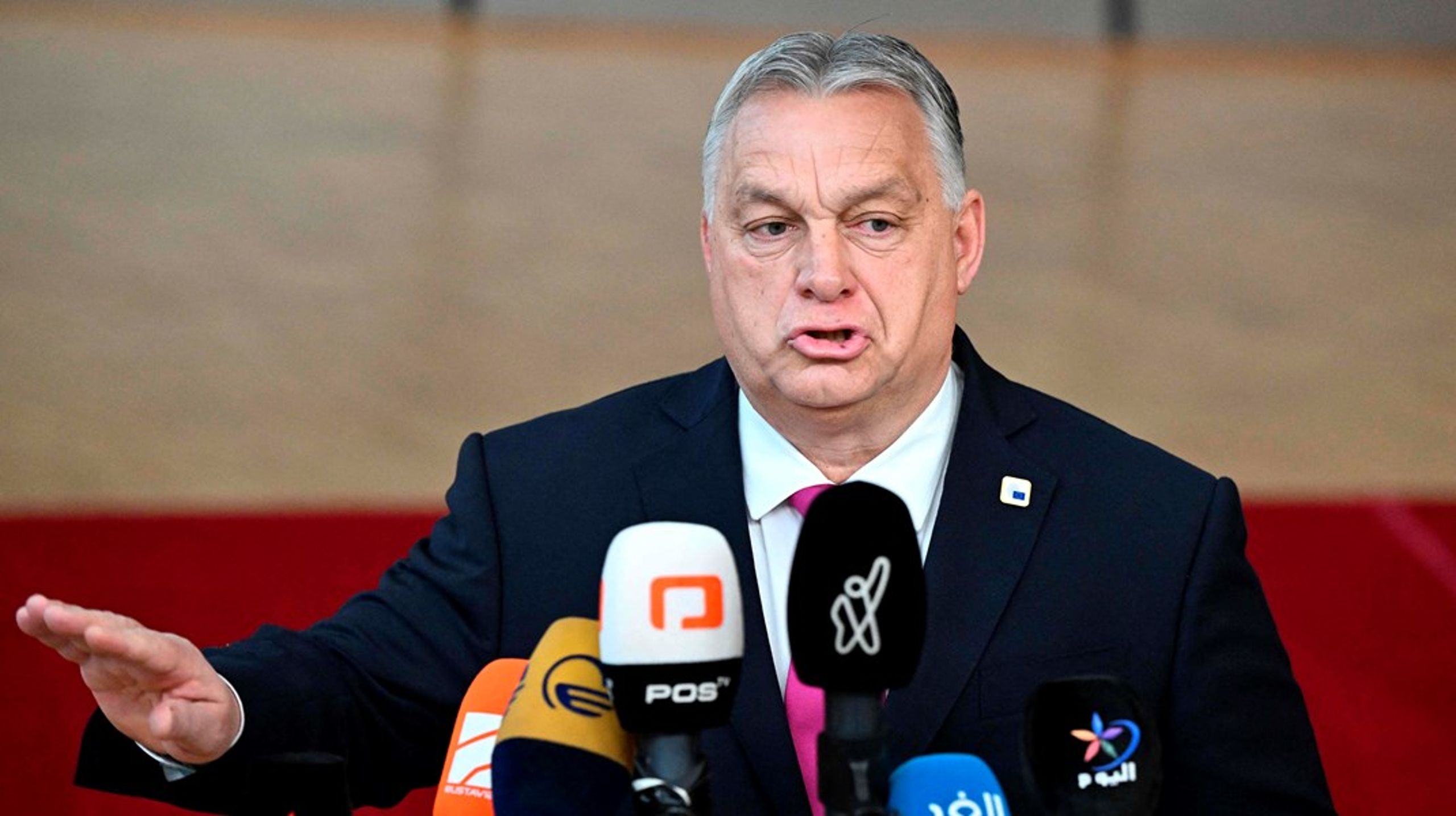 Ungarns Viktor Orbán var topmødets Mr. No.