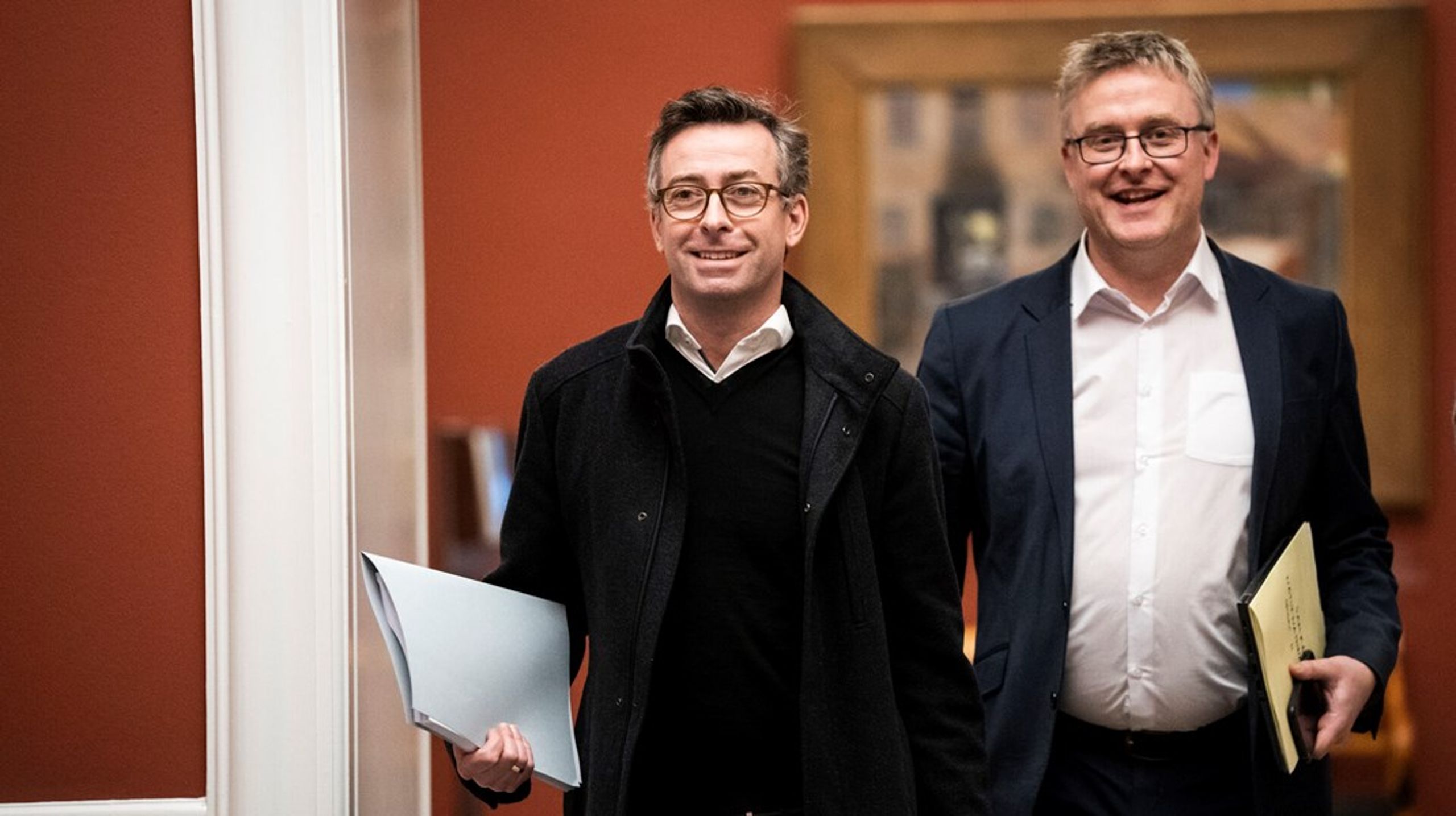 Hans Andersen (V) (til venstre) er ny finansordfører for Venstre.&nbsp;