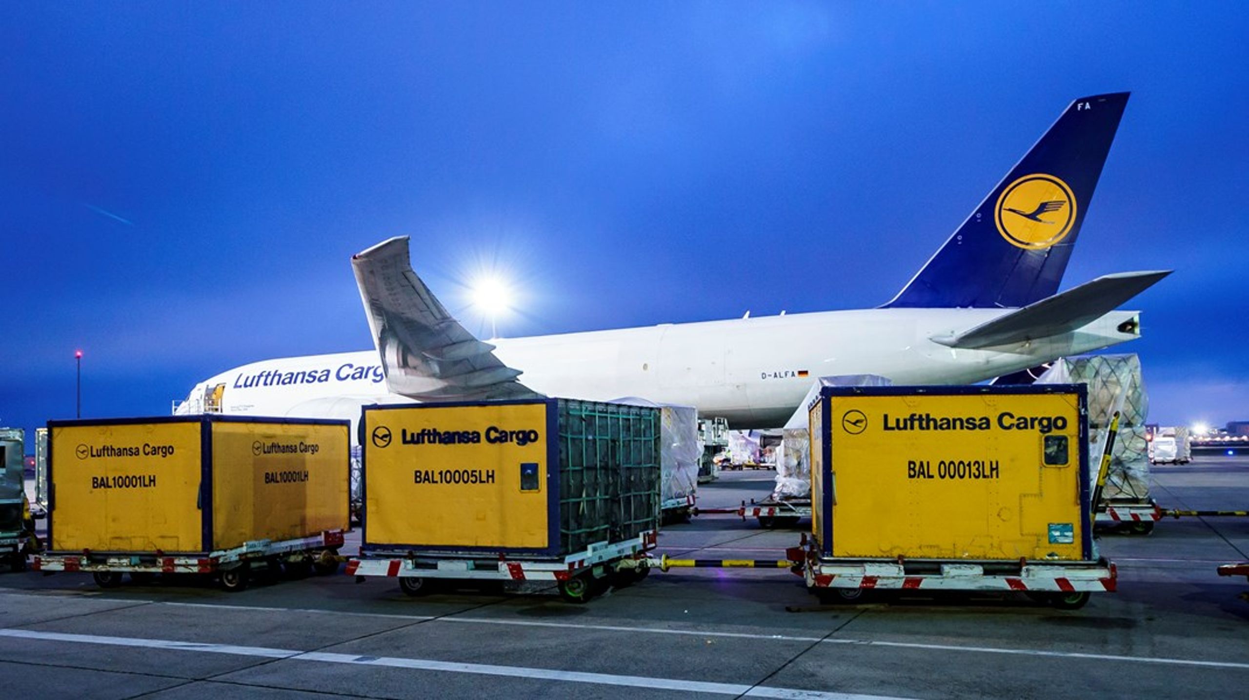 Lufthansa er blandt verdens største flyselskaber.