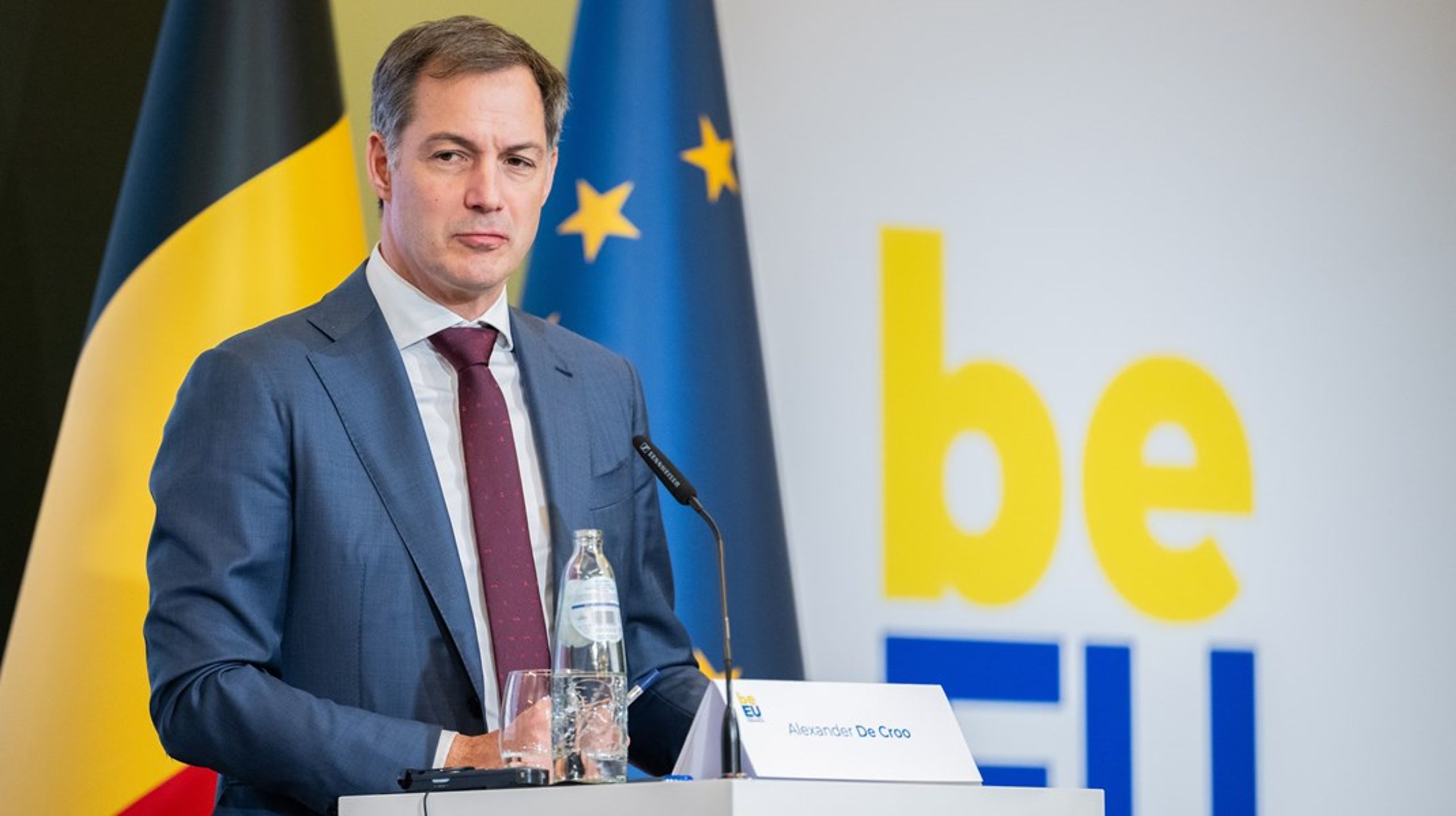 Ved nytår overtog den belgiske regeringsleder, Alexander De Croo, EU's roterende rådsformandskab frem til 1. juli.