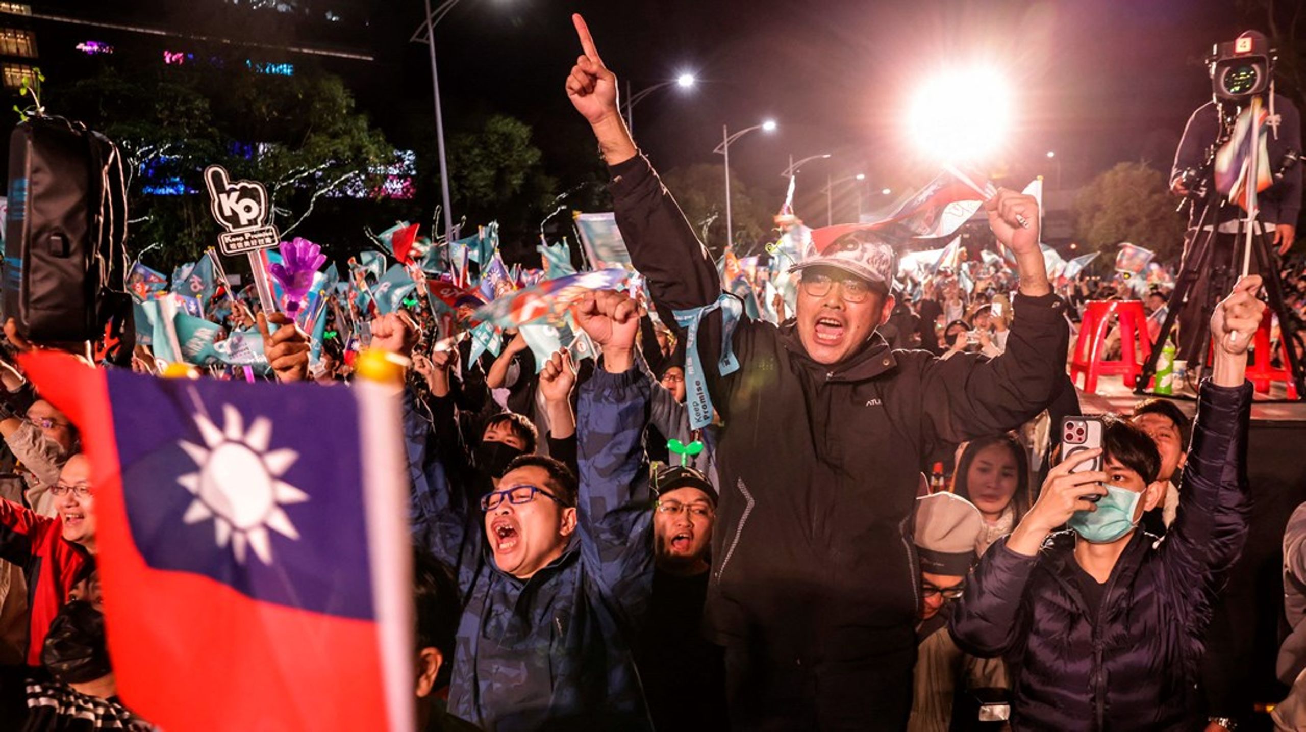 Taiwans vælgere trodsede stormagten på den anden side af Strædet. Det giver det demokratisk-progressive parti en hidtil uset tredje runde med præsidentembedet, skriver Jonas Parello-Plesner.