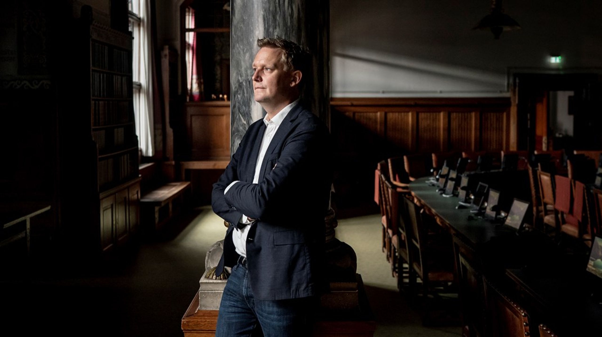 Jens-Kristian Lütken har været beskæftigelses- og integrationsborgmester siden foråret 2022, og har siddet i Borgerrepræsentationen i knap et årti.&nbsp;