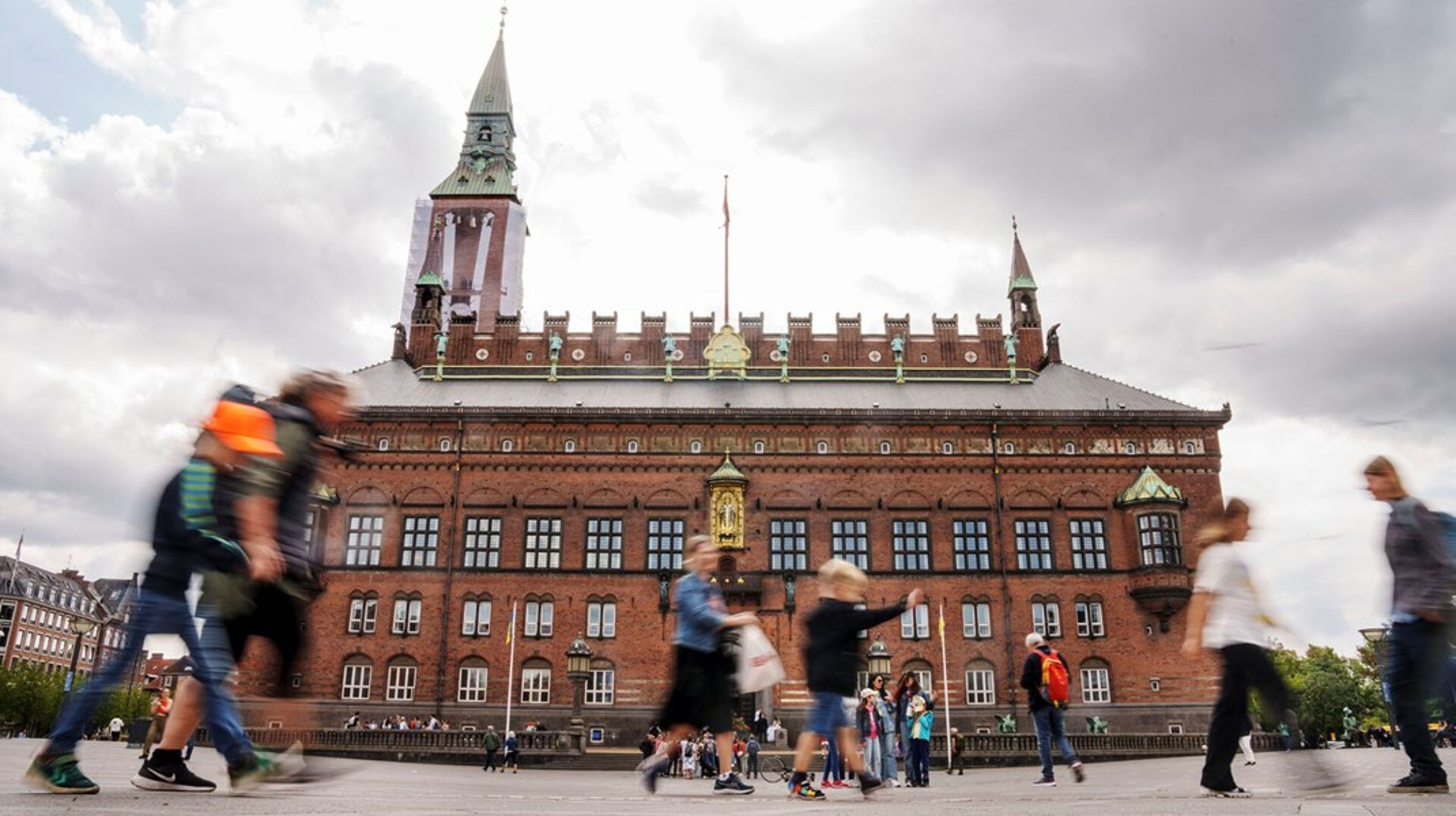 På Københavns rådhus er de administrerende direktører i kommunens syv forvaltninger alle mænd. <br>