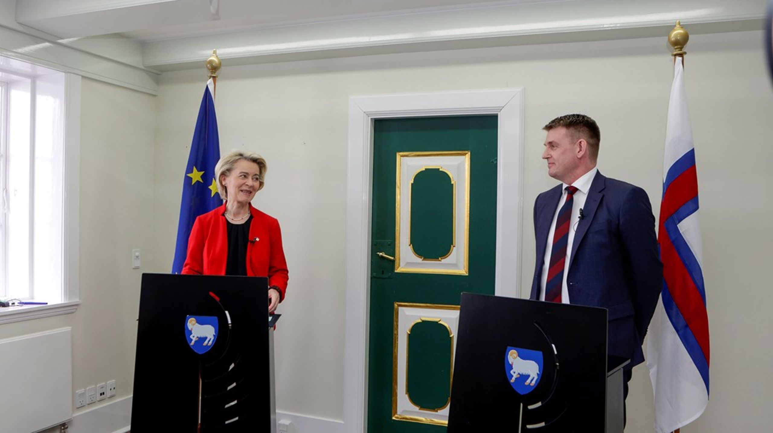 EU-formand Ursula von der Leyen kalder&nbsp;ny samarbejdsaftale et nyt kapitel for EU og Færøerne.