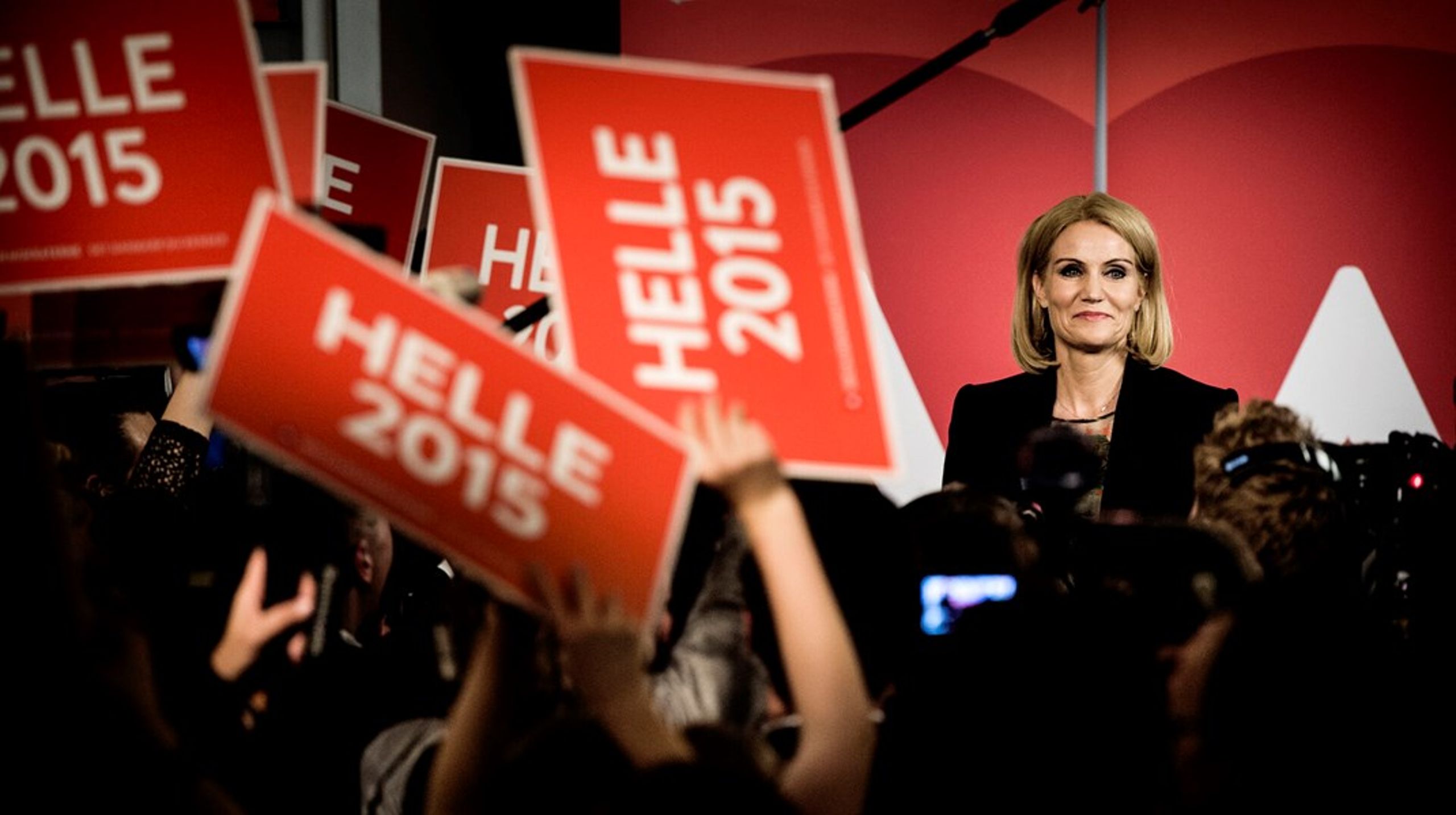 Helle Thorning-Schmidt&nbsp;fik et fint valgresultat i kassen for sit eget parti i 2015. Men hendes regeringspartnere blev slagtet – og hendes regering faldt efter kun en enkelt periode.