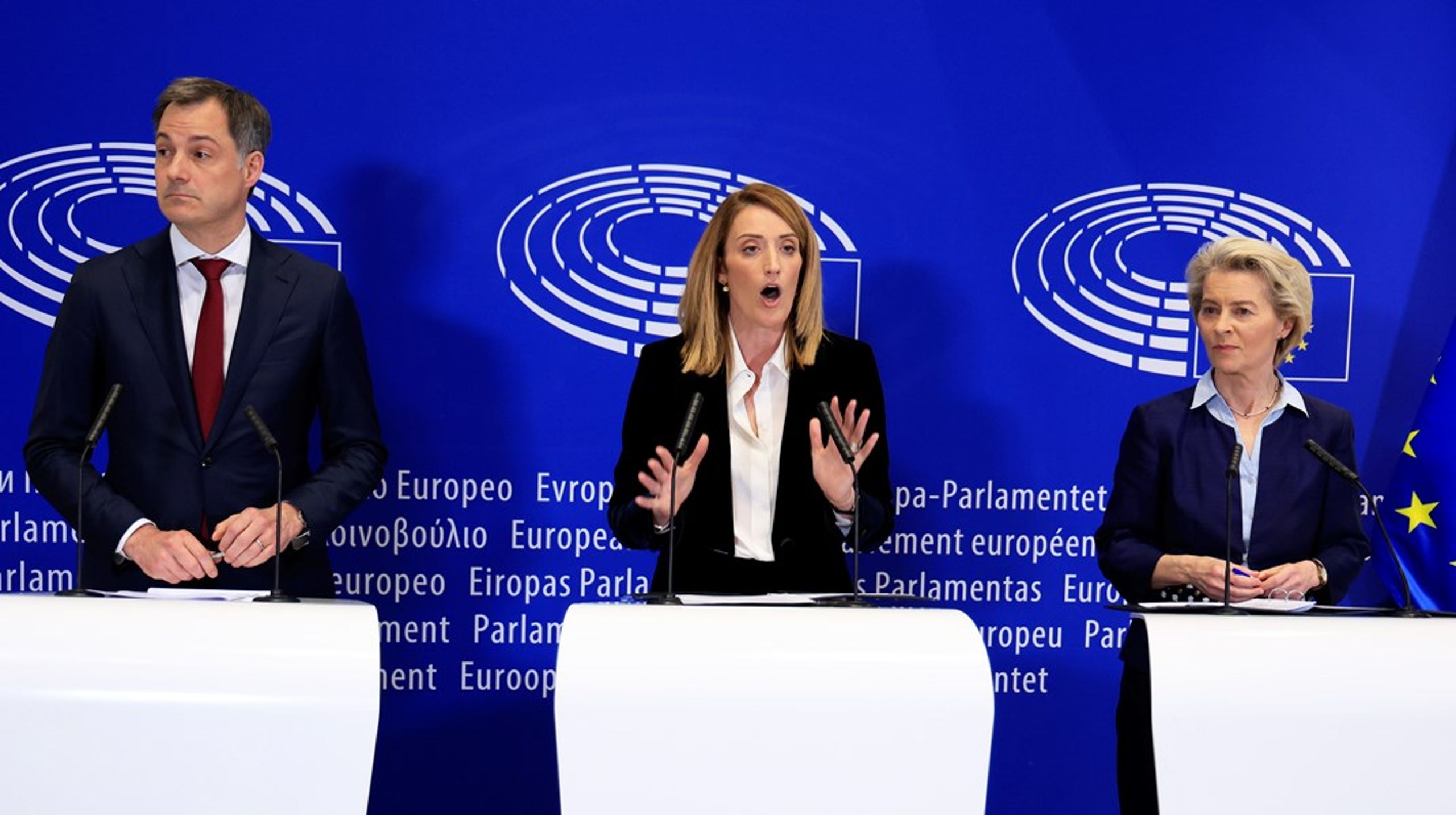 <span>På et pressemøde fredag udtalte Belgiens premierminister, Alexander De Croo, at den belgiske statsanklager vil undersøge omfanget af spredningen af pro-russisk misinformation og propaganda i Europa-Parlamentet.<br><br></span>