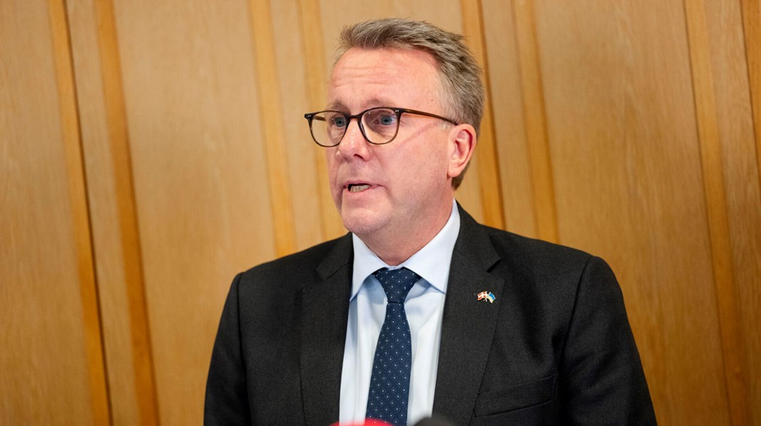 "Jeg er stolt over det store engagement, vi ser fra dansk erhvervsliv i Ukraine", lyder det fra erhvervsminister Morten Bødskov.