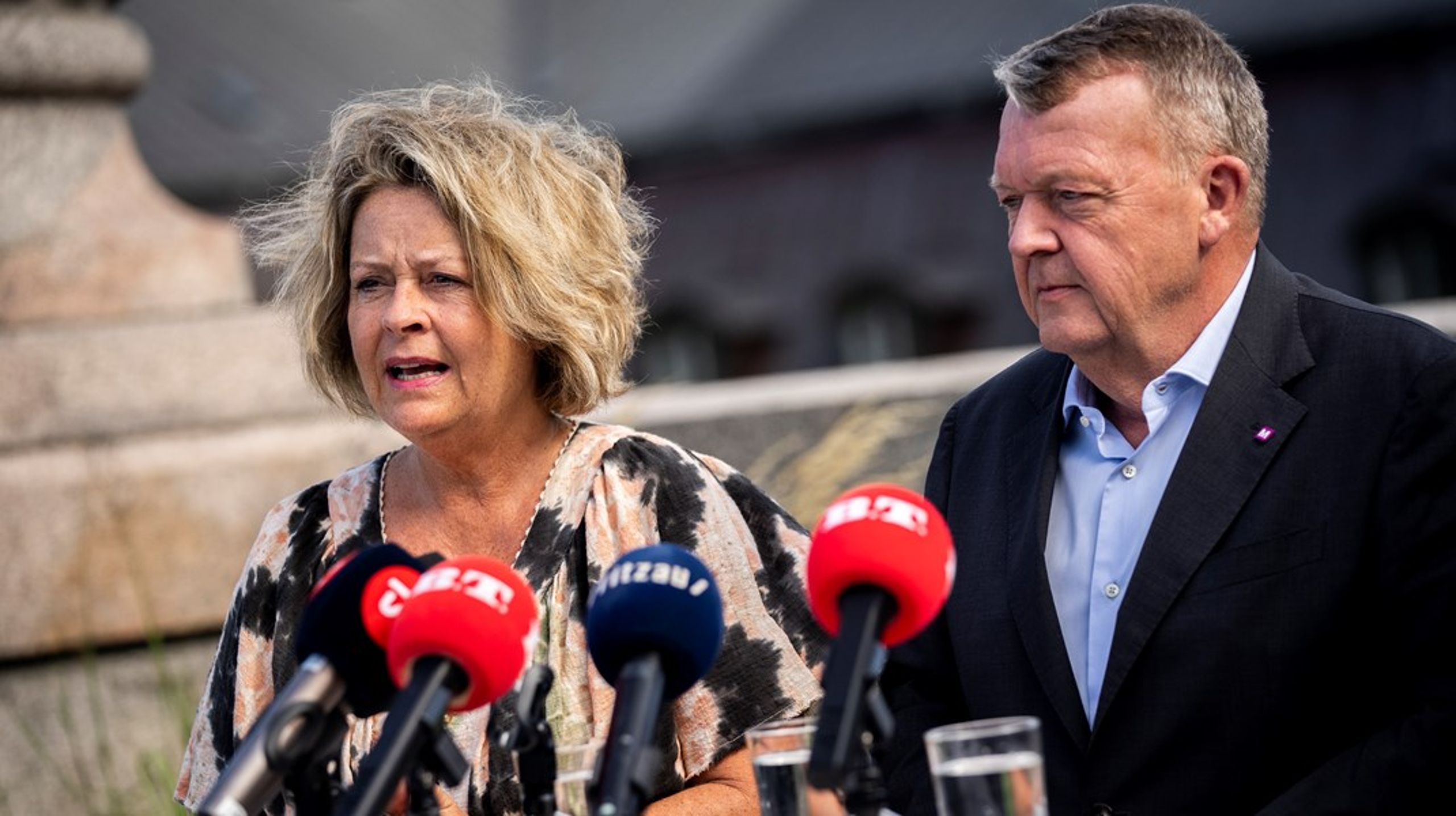 Stine Bosse blev præsenteret som Moderaternes spidskandidat til EU-valget i september sidste år. Det skete på et pressemøde, hvor partiformand og udenrigsminister Lars Løkke Rasmussen også deltog.