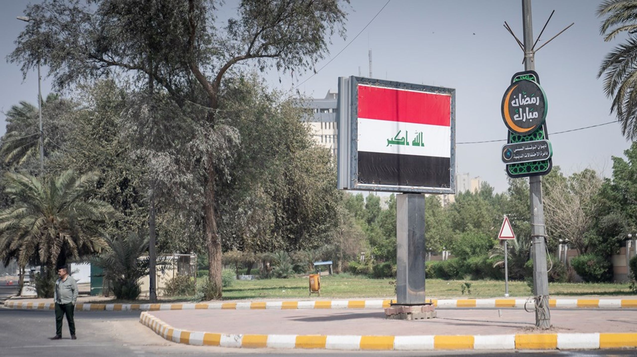 Den danske ambassade i Bagdad lukker 31. maj.&nbsp;
