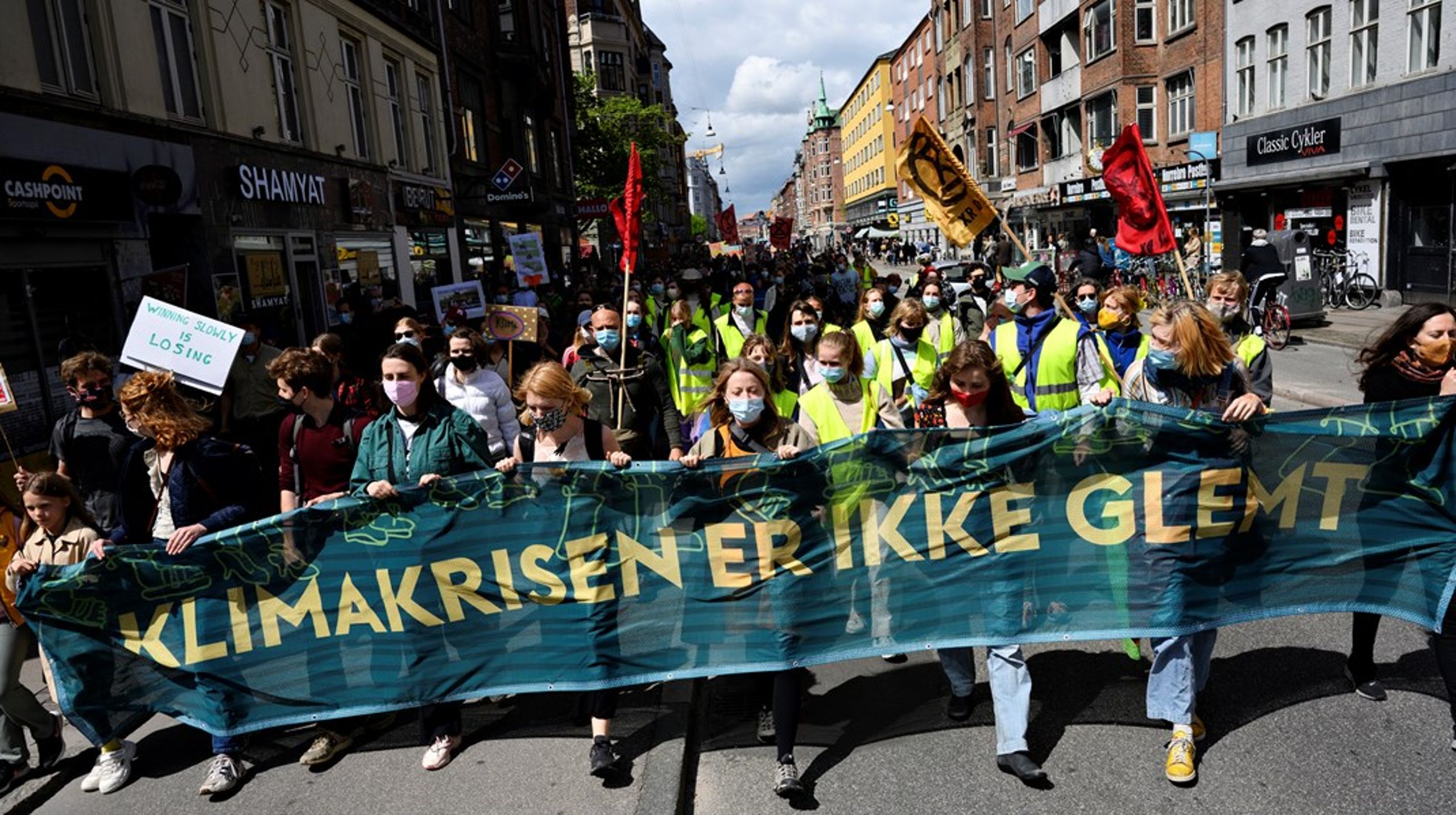 Klimakrisen er ikke glemt, lyder det fra demonstranter ved den såkaldte klimamarch fra Nørrebro til Christiansborg for tre år siden. En ny måling bekræfter den påstand.