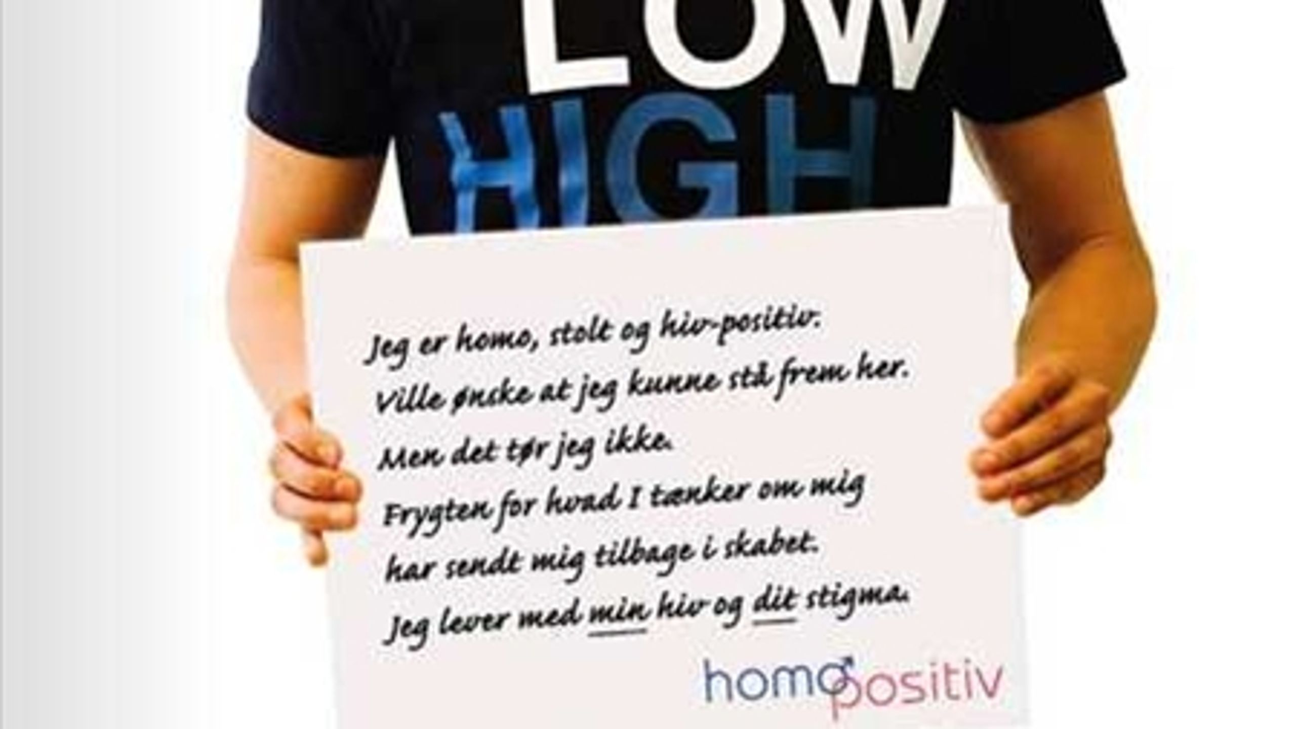 En norsk hiv-kampagne g&#248;r opm&#230;rksom p&#229; folks fordomme om hiv-smittede.