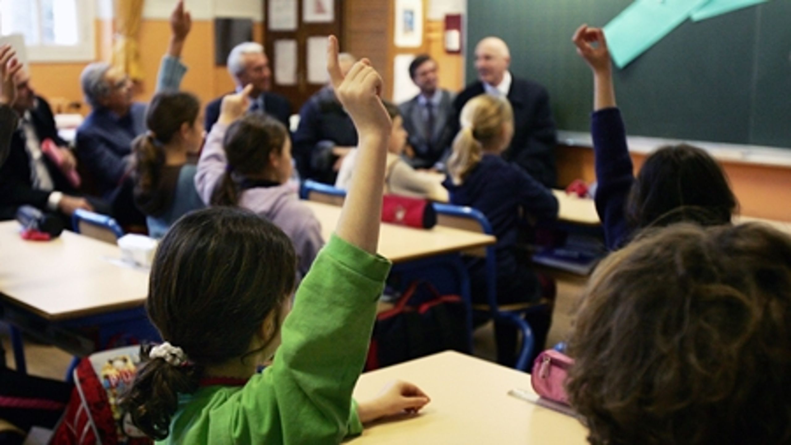 Elever i den danske folkeskole er i disse dage i gang med at afpr&#248;ve de f&#248;rste nationale test.