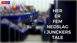 Video: Her er fem nedslag i Junckers state of the union-tale