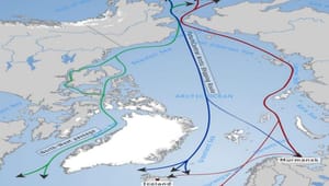 Kina vil sejle lige over Arktis