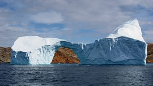 Mere end 1.000 isbjerge i skibsruter i 2017