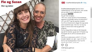 På Instagram sætter Kræftens Bekæmpelse ansigt på sygdommen