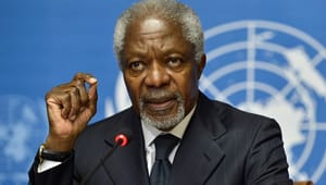 Tidligere FN-generalsekretær Kofi Annan er død 